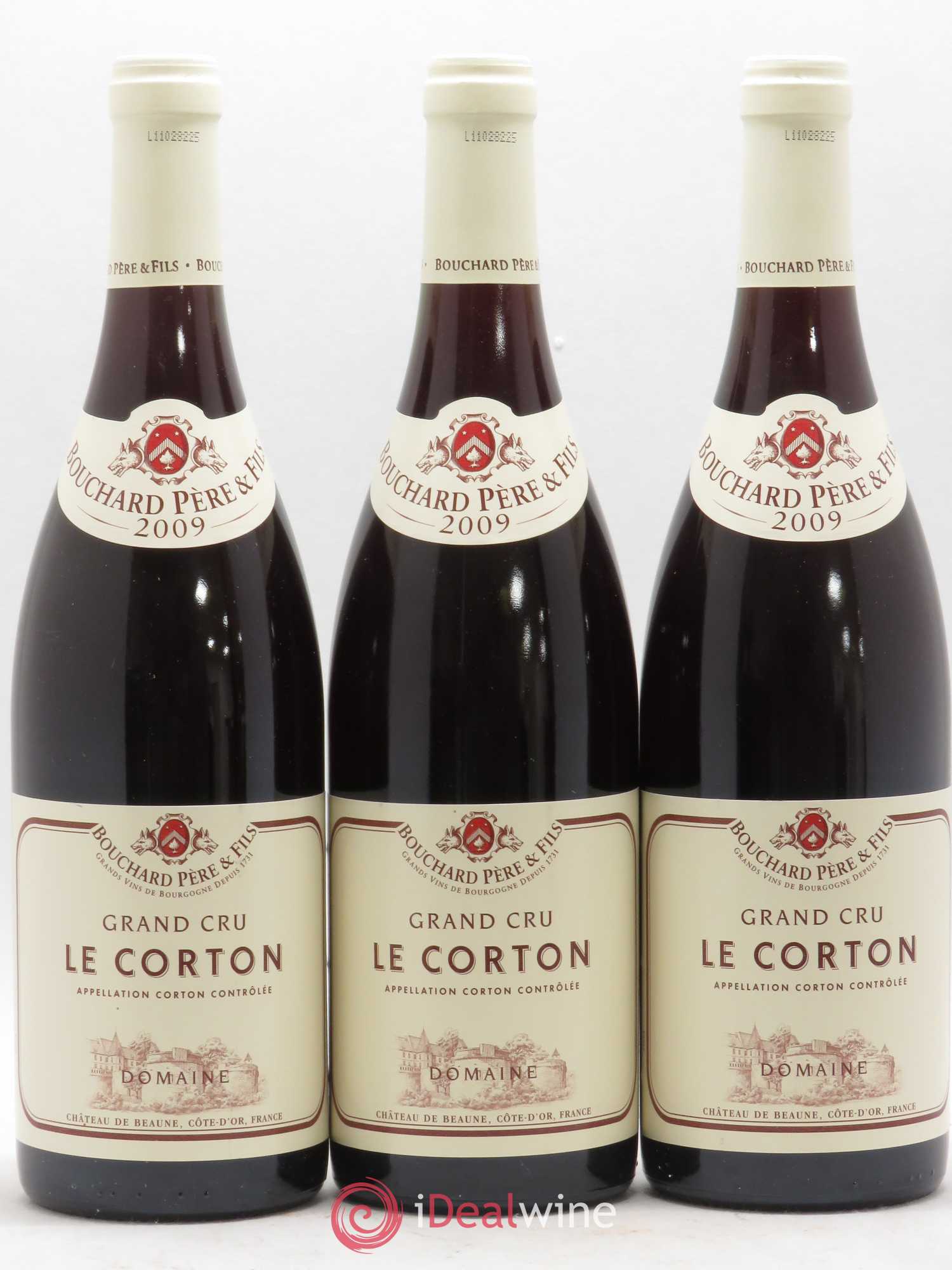 Corton Grand Cru Le Corton Bouchard Père & Fils 2009 - Lot de 6 bouteilles - 2