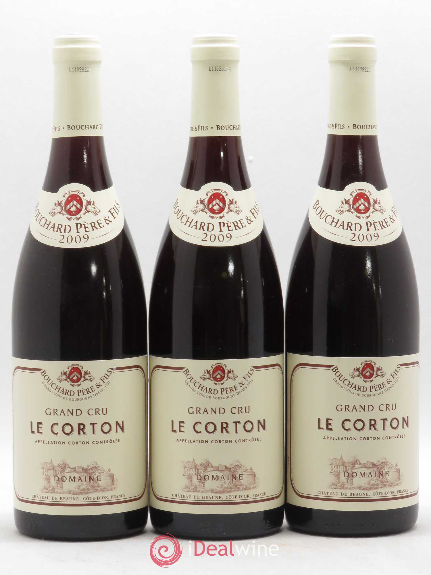 Corton Grand Cru Le Corton Bouchard Père & Fils 2009 - Lot de 6 bouteilles - 2