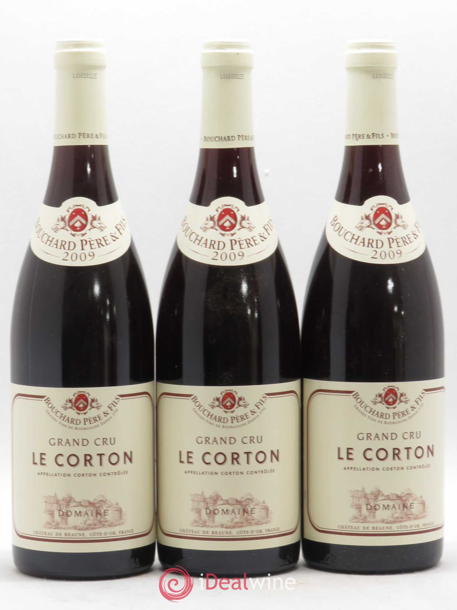 Corton Grand Cru Le Corton Bouchard Père & Fils 2009 - Lot de 6 bouteilles - 1