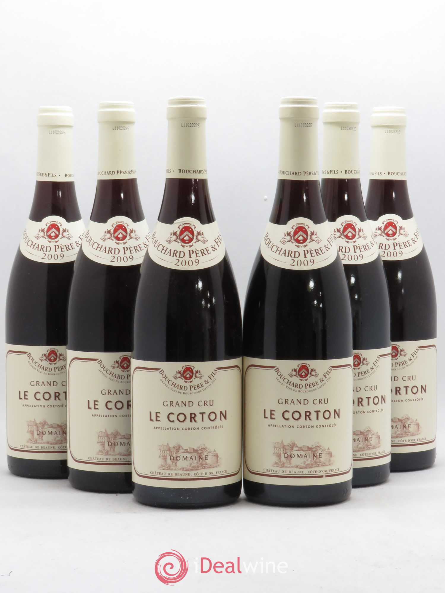 Corton Grand Cru Le Corton Bouchard Père & Fils 2009 - Lot de 6 bouteilles - 0