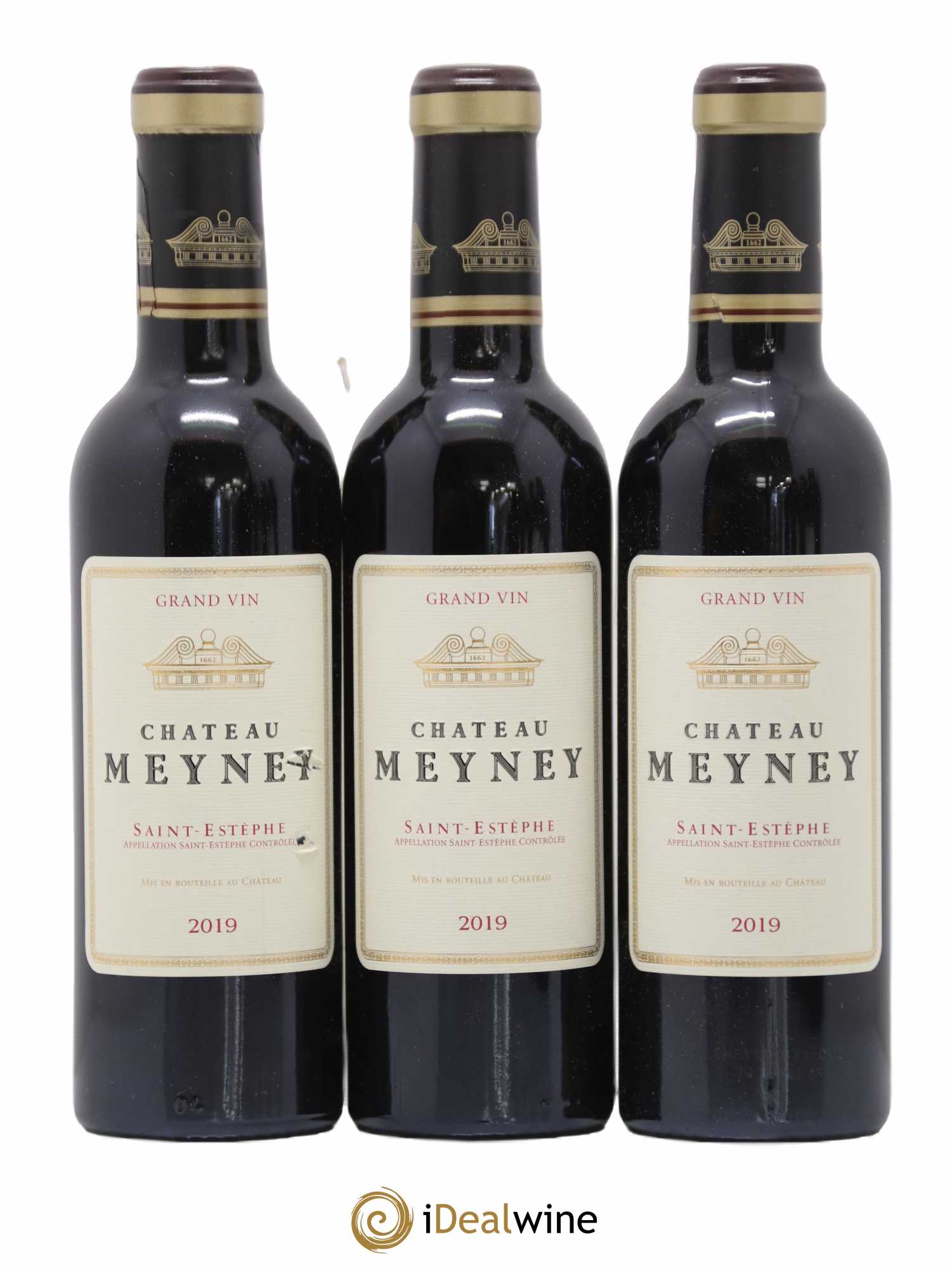 Château Meyney 2019 - Lot de 6 demi bouteilles - 1