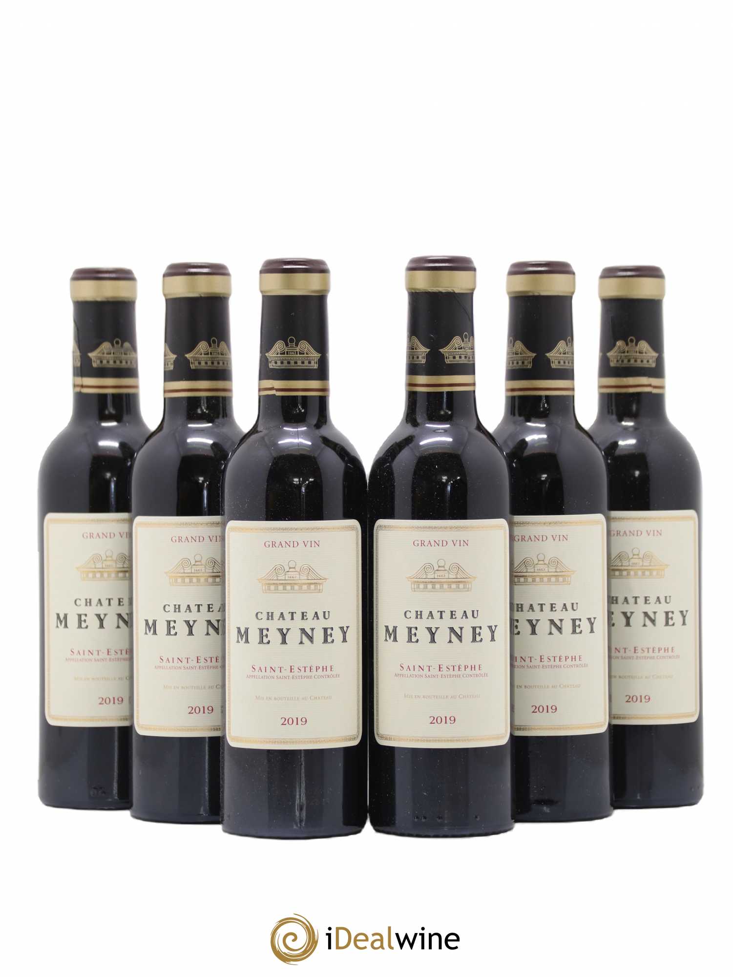Château Meyney 2019 - Lot de 6 demi bouteilles - 0