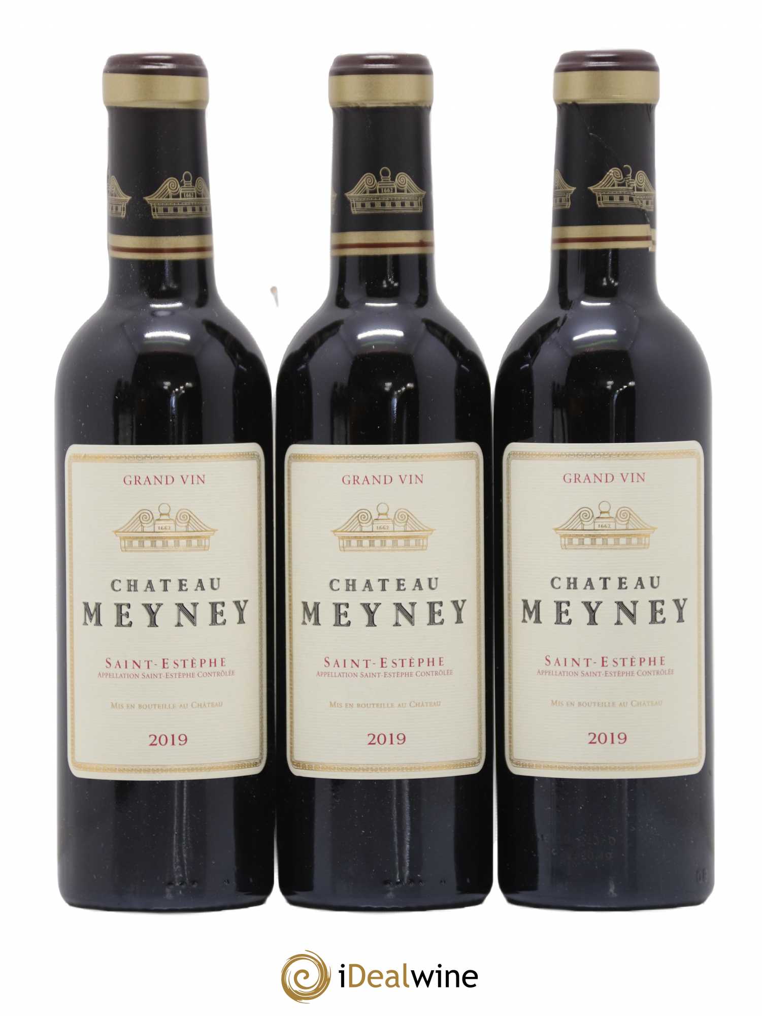 Château Meyney 2019 - Lot de 6 demi bouteilles - 1