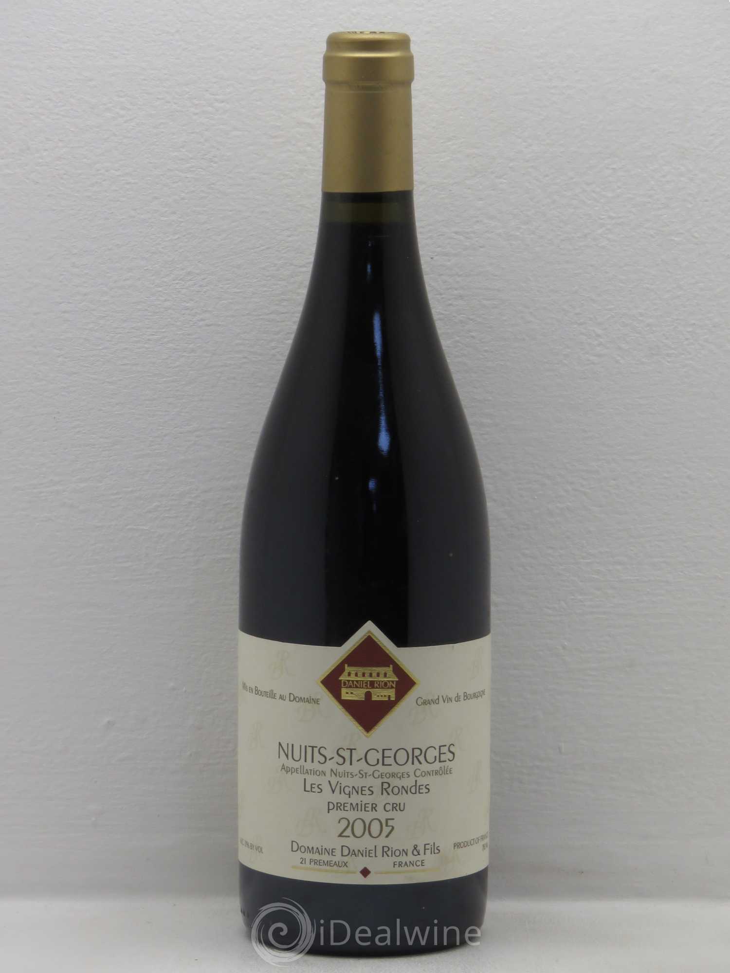 Nuits-Saint-Georges 1er Cru 2005 - Lot de 6 bouteilles - 0