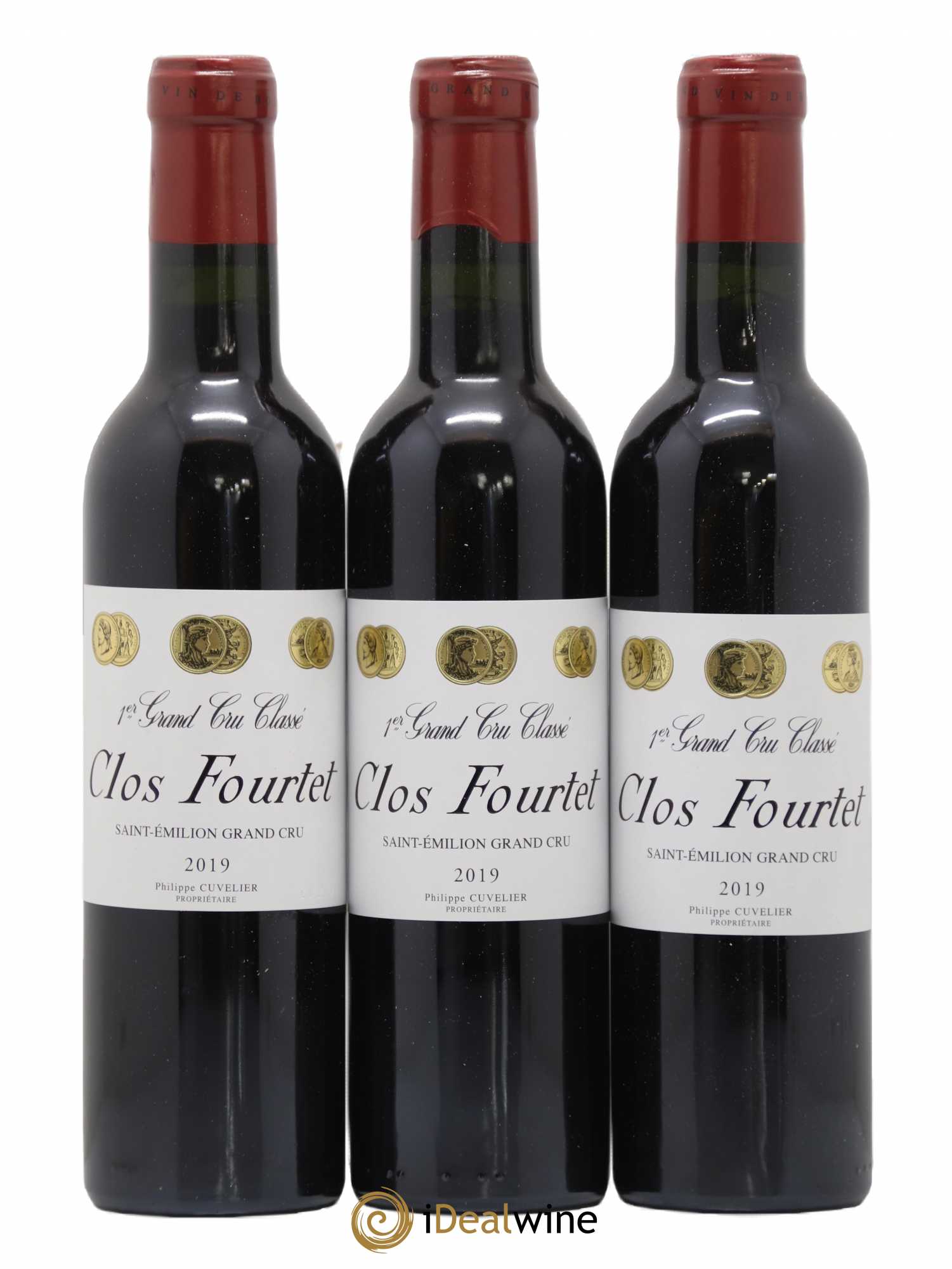 Clos Fourtet 1er Grand Cru Classé B 2019 - Lot de 12 demi bouteilles - 1