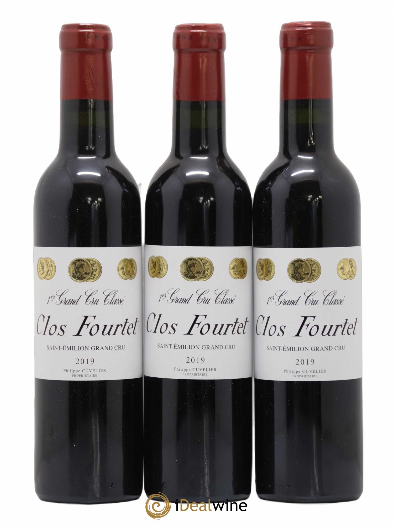 Clos Fourtet 1er Grand Cru Classé B 2019 - Lot de 12 demi bouteilles - 3