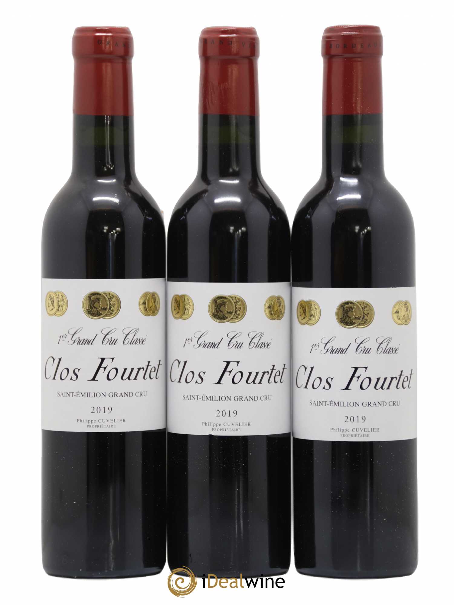 Clos Fourtet 1er Grand Cru Classé B 2019 - Lot de 12 demi bouteilles - 4