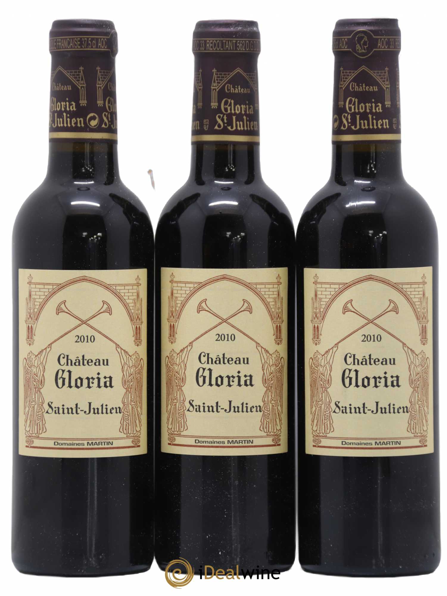 Château Gloria 2010 - Lot de 12 demi bouteilles - 3