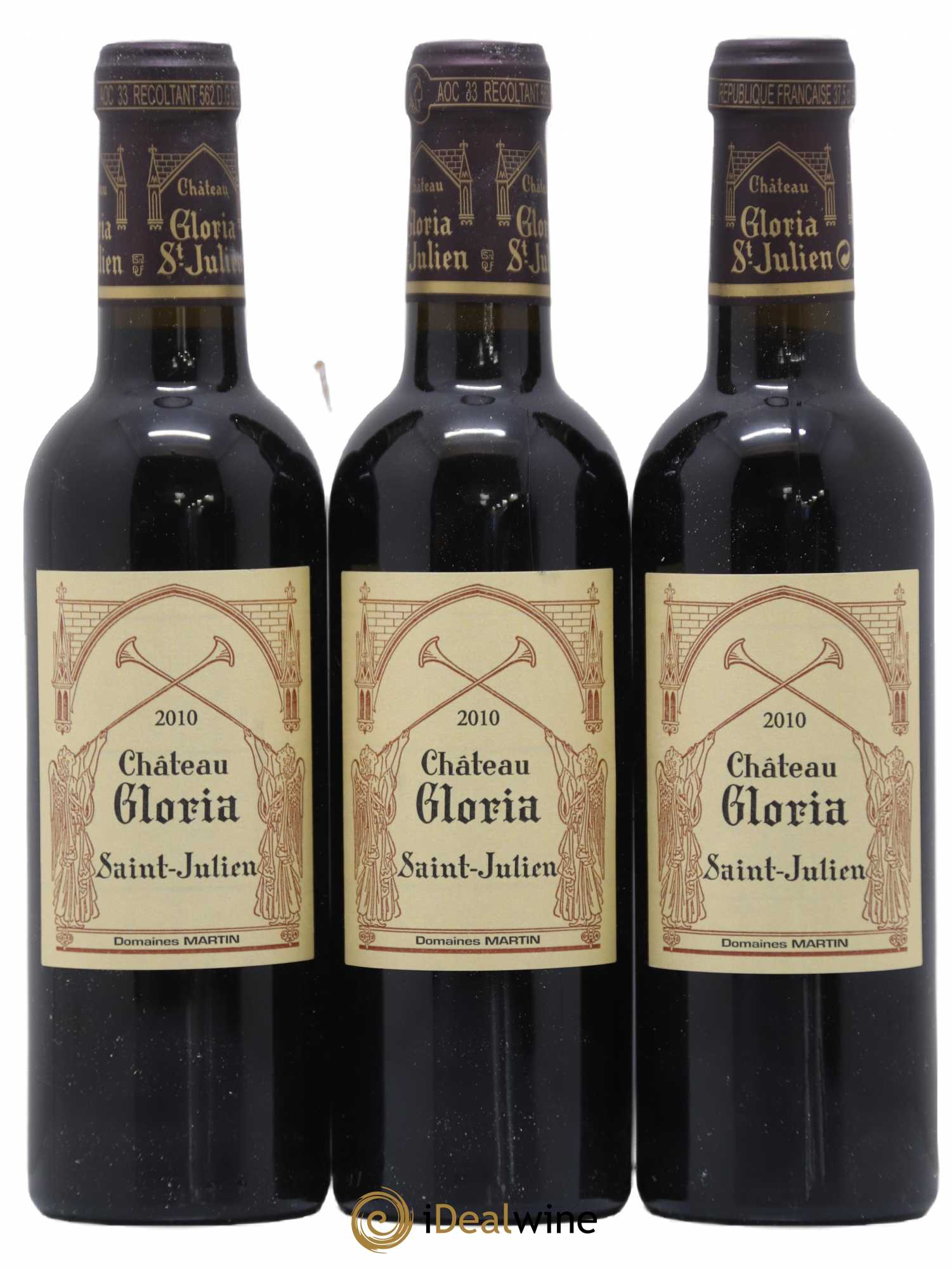 Château Gloria 2010 - Lot de 12 demi bouteilles - 4