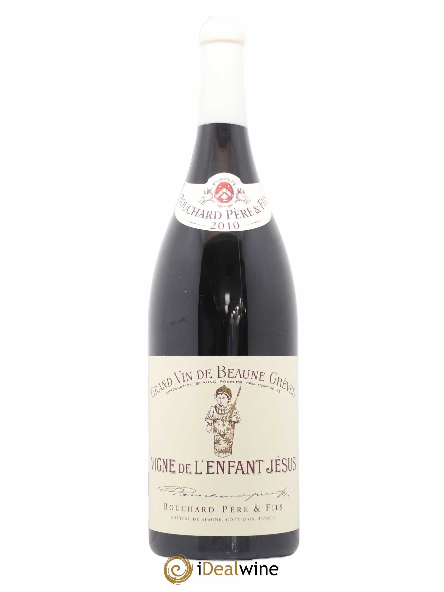 Beaune 1er Cru Grèves - Vigne de l'Enfant Jésus Bouchard Père & Fils 2010 - Lot de 1 double magnum - 0