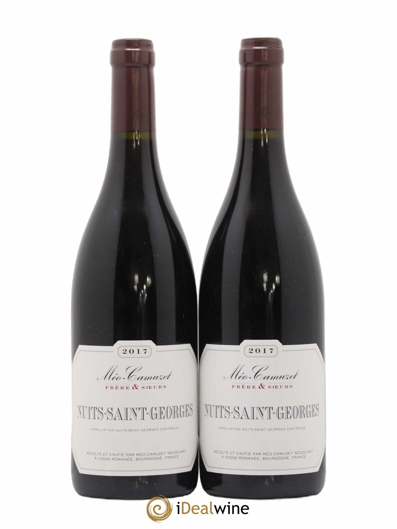 Nuits-Saint-Georges Méo-Camuzet (Frère & Soeurs) 2017 - Lot de 2 bouteilles - 0