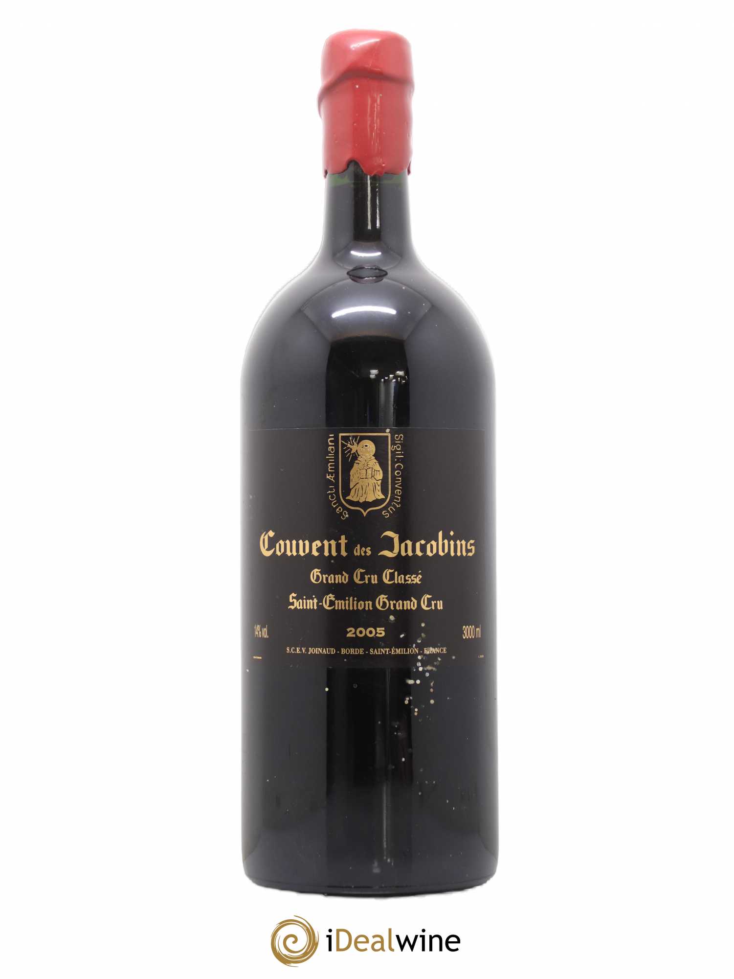 Château Couvent des Jacobins Grand Cru Classé 2005 - Lot de 1 double magnum - 0