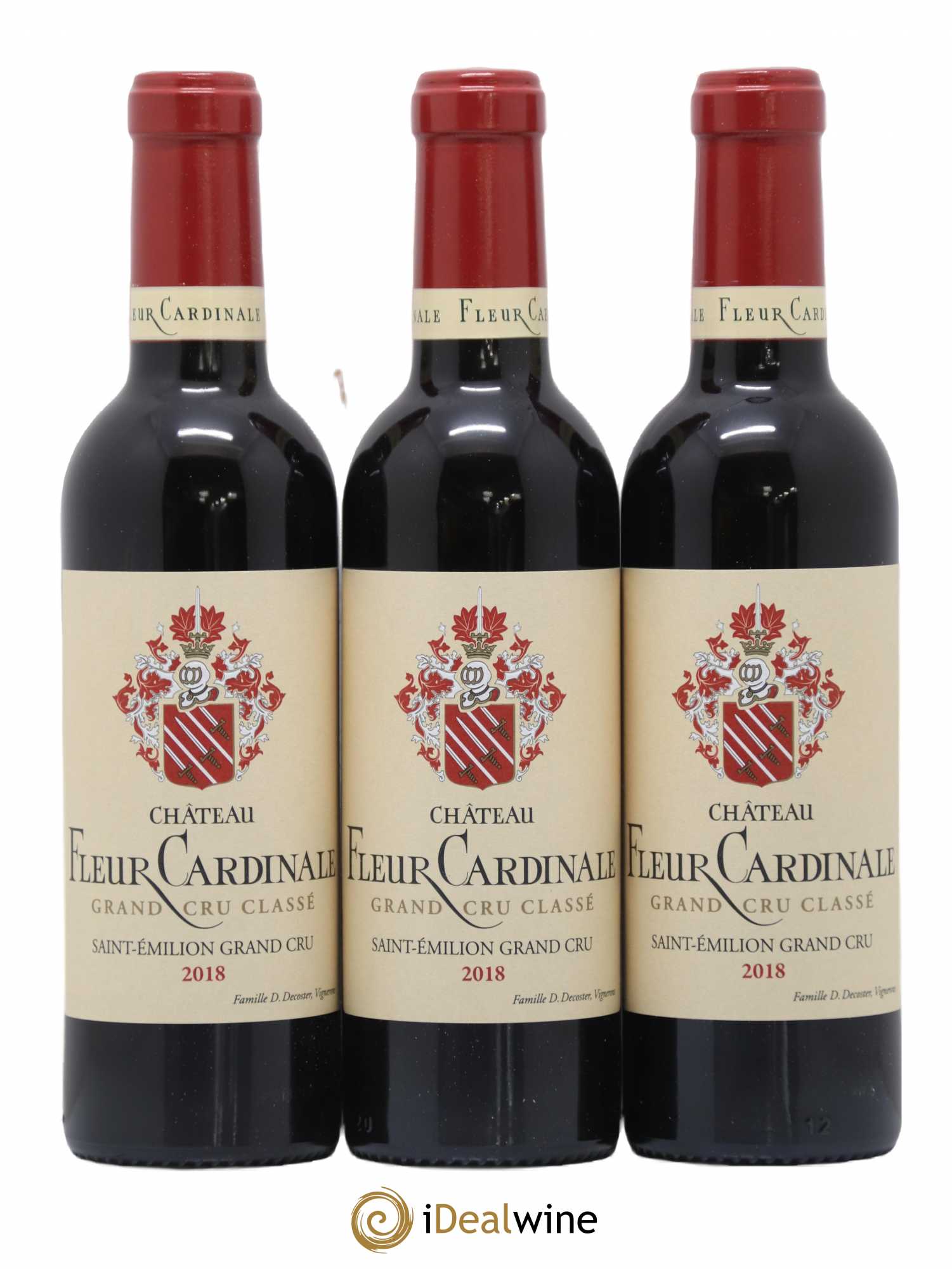 Château Fleur Cardinale Grand Cru Classé 2018 - Lot de 24 demi bouteilles - 6