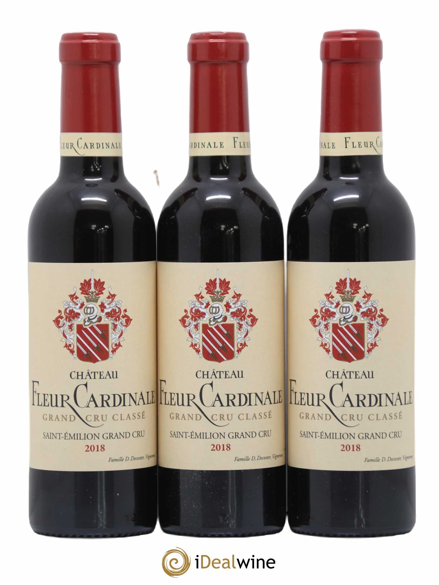 Château Fleur Cardinale Grand Cru Classé 2018 - Lot de 24 demi bouteilles - 8