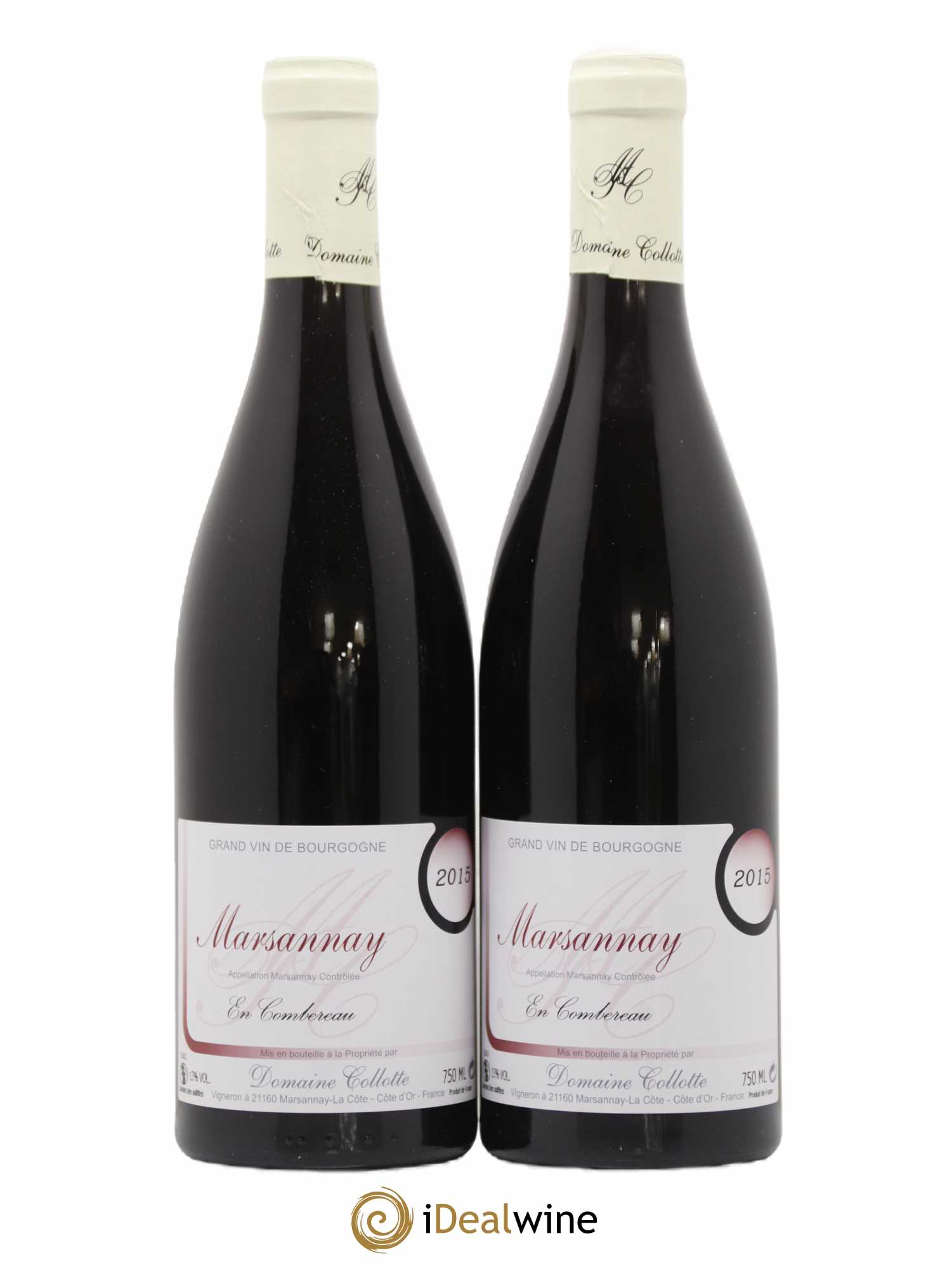 Marsannay Combereau Collotte 2015 - Lot de 2 bouteilles - 0