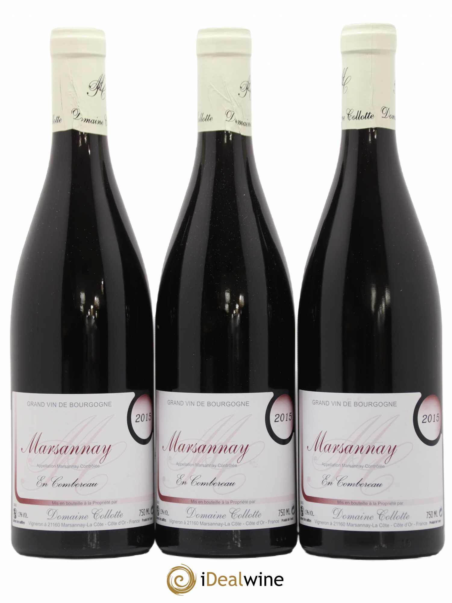 Marsannay Combereau Collotte 2015 - Lot de 6 bouteilles - 1
