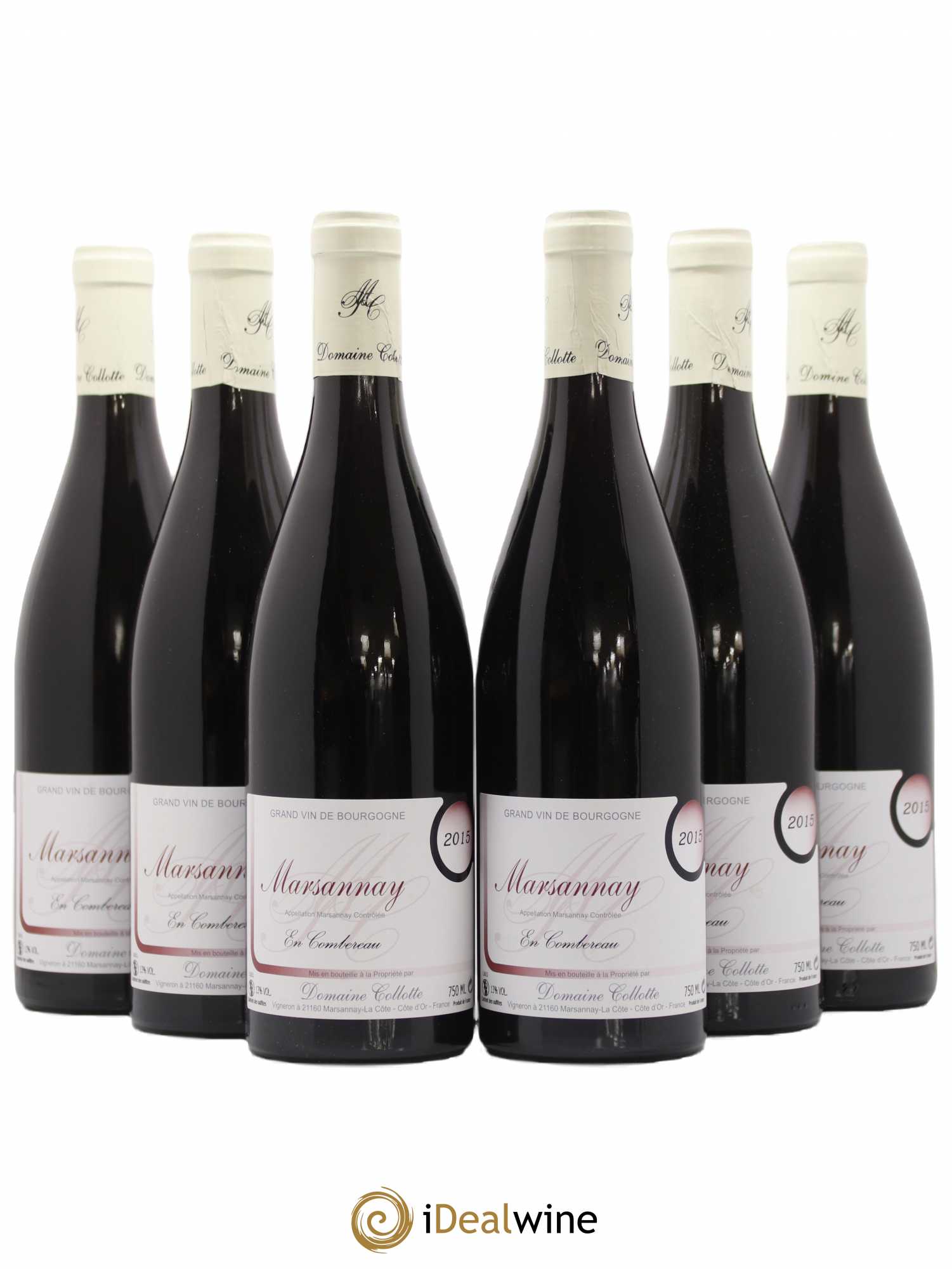 Marsannay Combereau Collotte 2015 - Lot de 6 bouteilles - 0