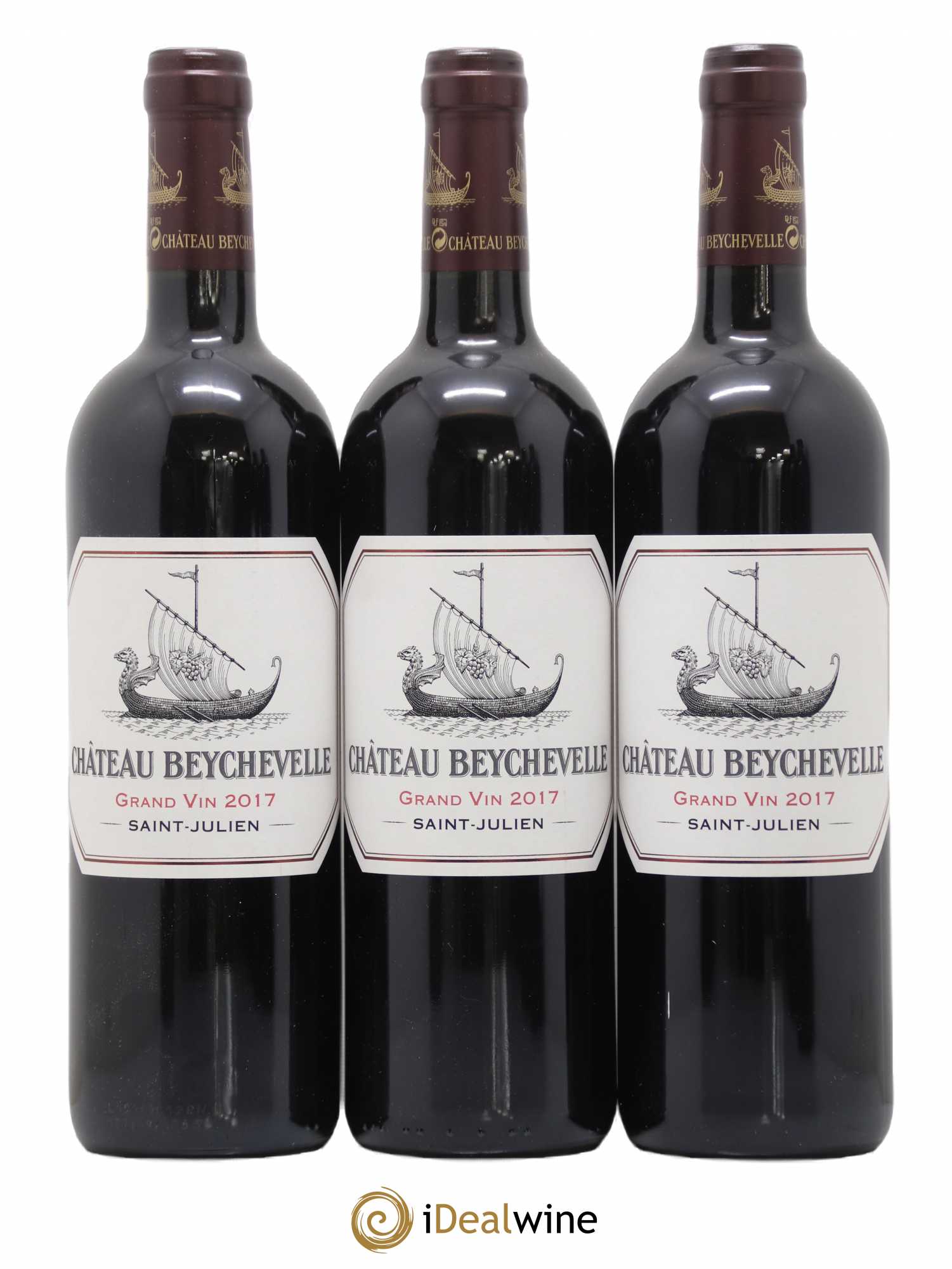 Château Beychevelle 4ème Grand Cru Classé 2017 - Lot de 6 bouteilles - 2