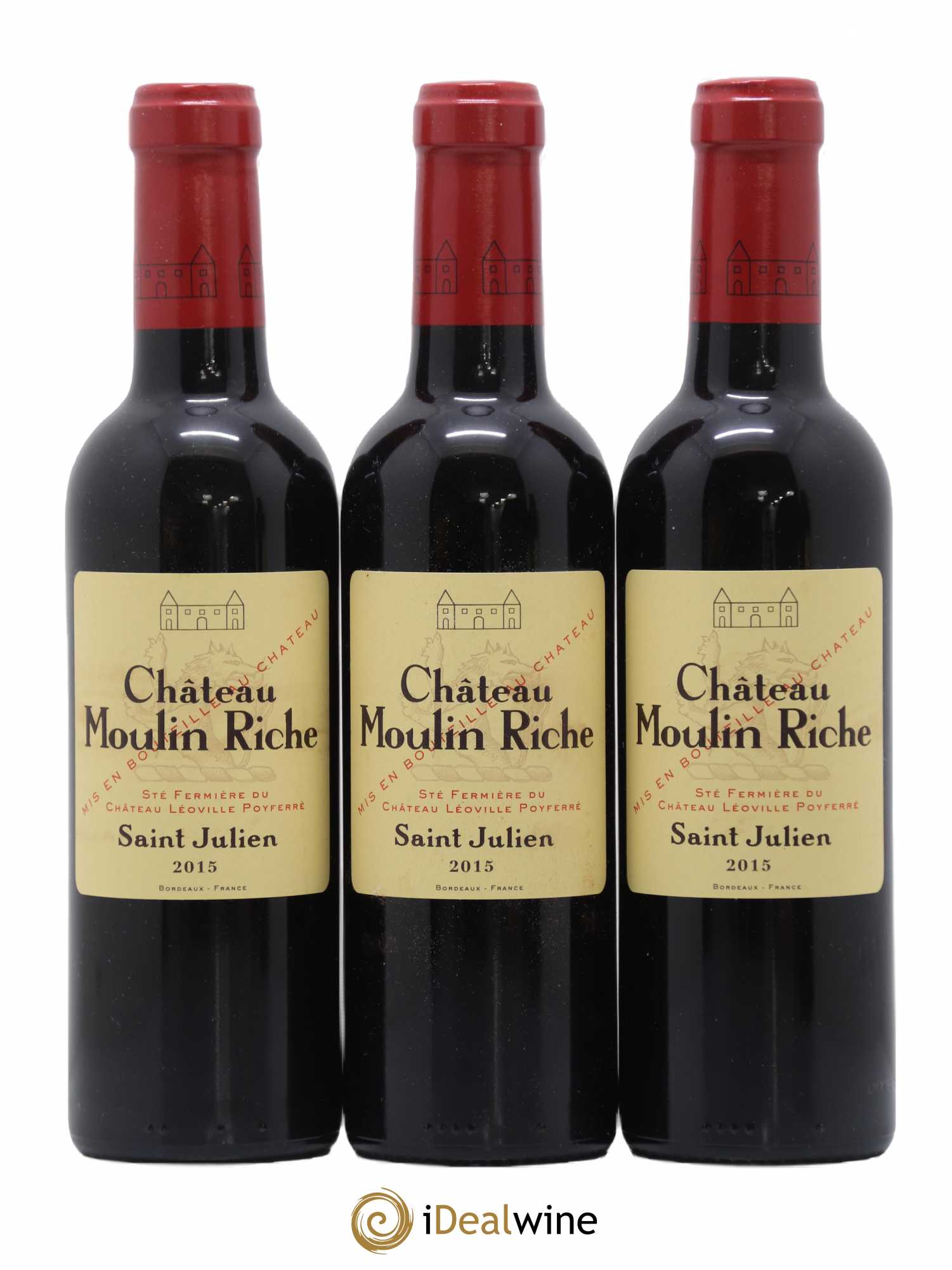 Château Moulin Riche 2015 - Lot de 12 demi bouteilles - 3