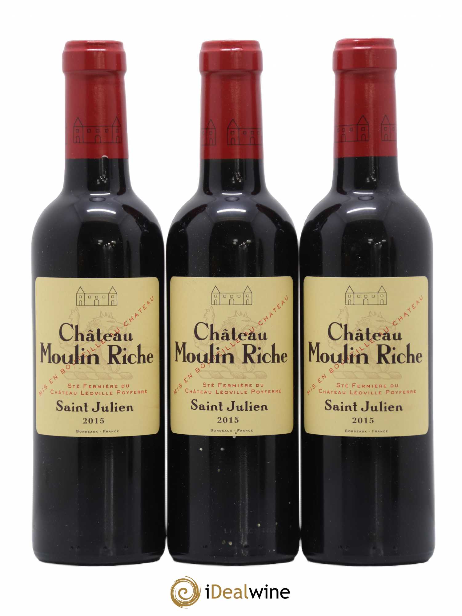 Château Moulin Riche 2015 - Lot de 12 demi bouteilles - 4