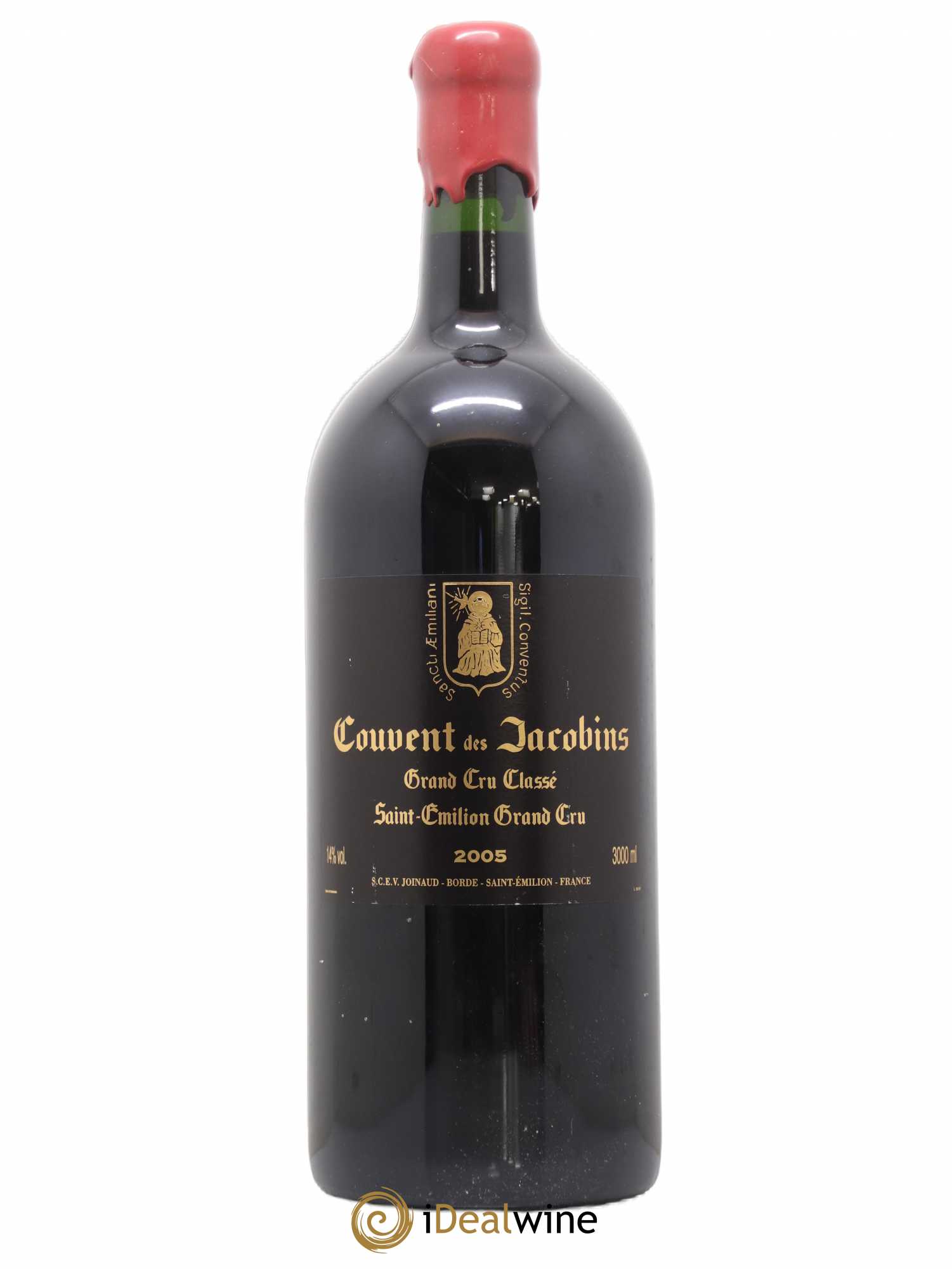 Château Couvent des Jacobins Grand Cru Classé 2005 - Lot de 1 double magnum - 0