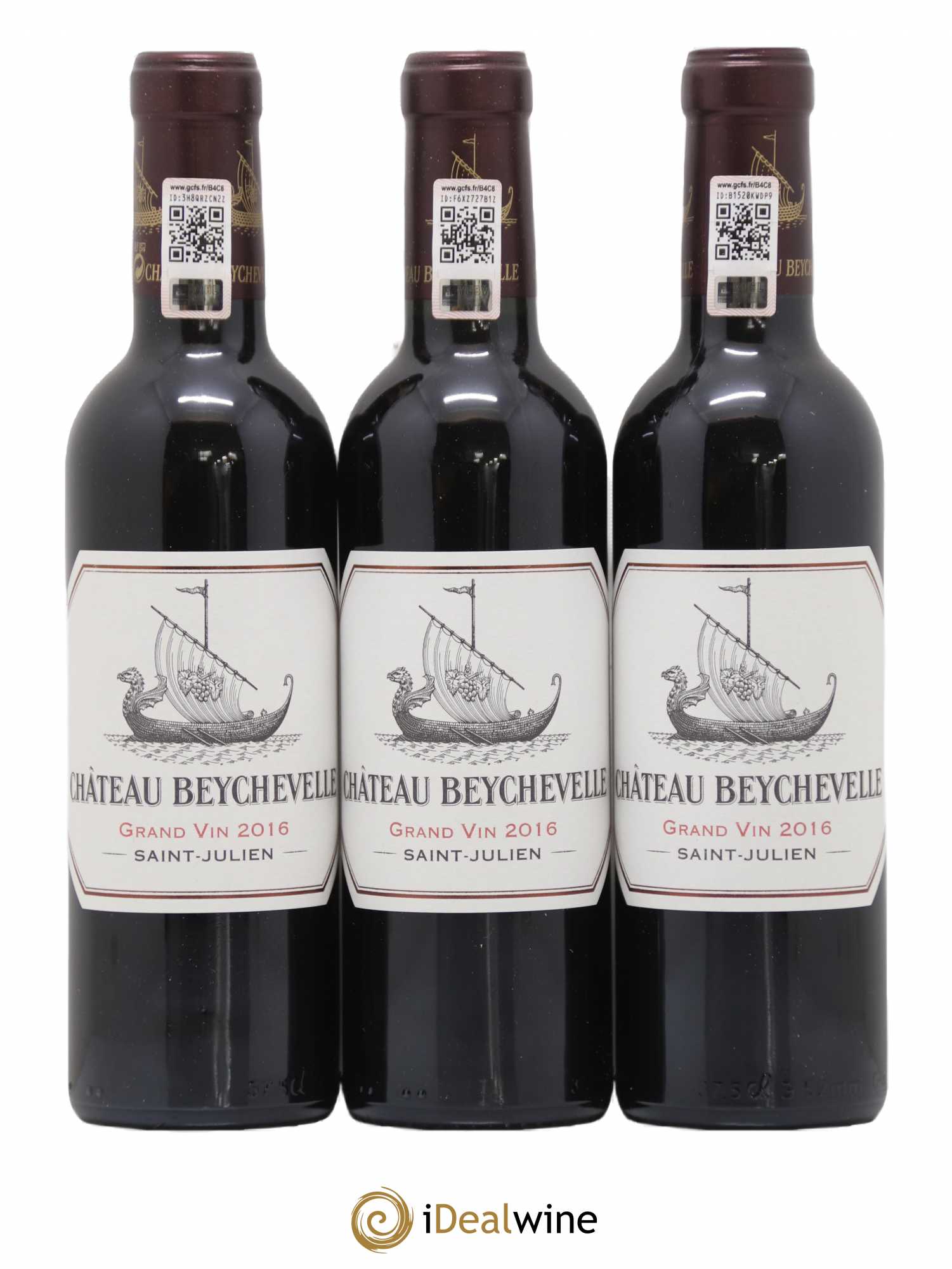 Château Beychevelle 4ème Grand Cru Classé 2016 - Lot de 12 demi bouteilles - 2