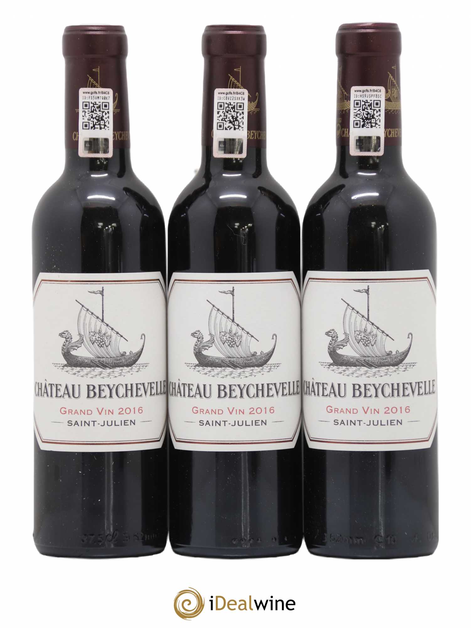 Château Beychevelle 4ème Grand Cru Classé 2016 - Lot de 12 demi bouteilles - 3