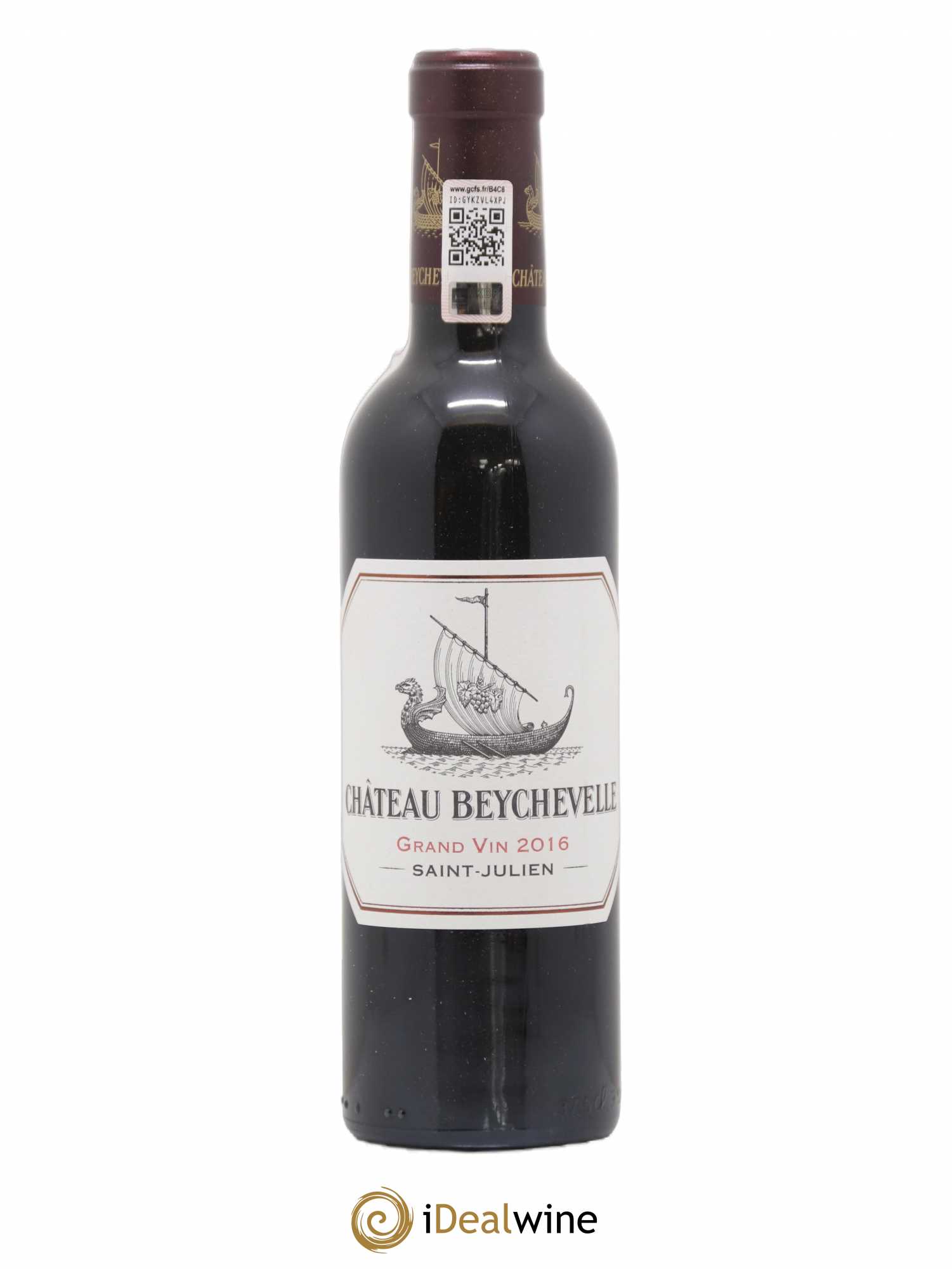 Château Beychevelle 4ème Grand Cru Classé 2016 - Lot de 1 demi bouteille - 0