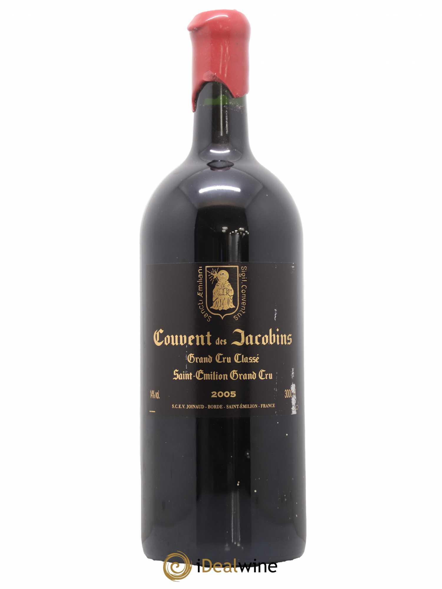 Château Couvent des Jacobins Grand Cru Classé 2005 - Lot de 1 double magnum - 0