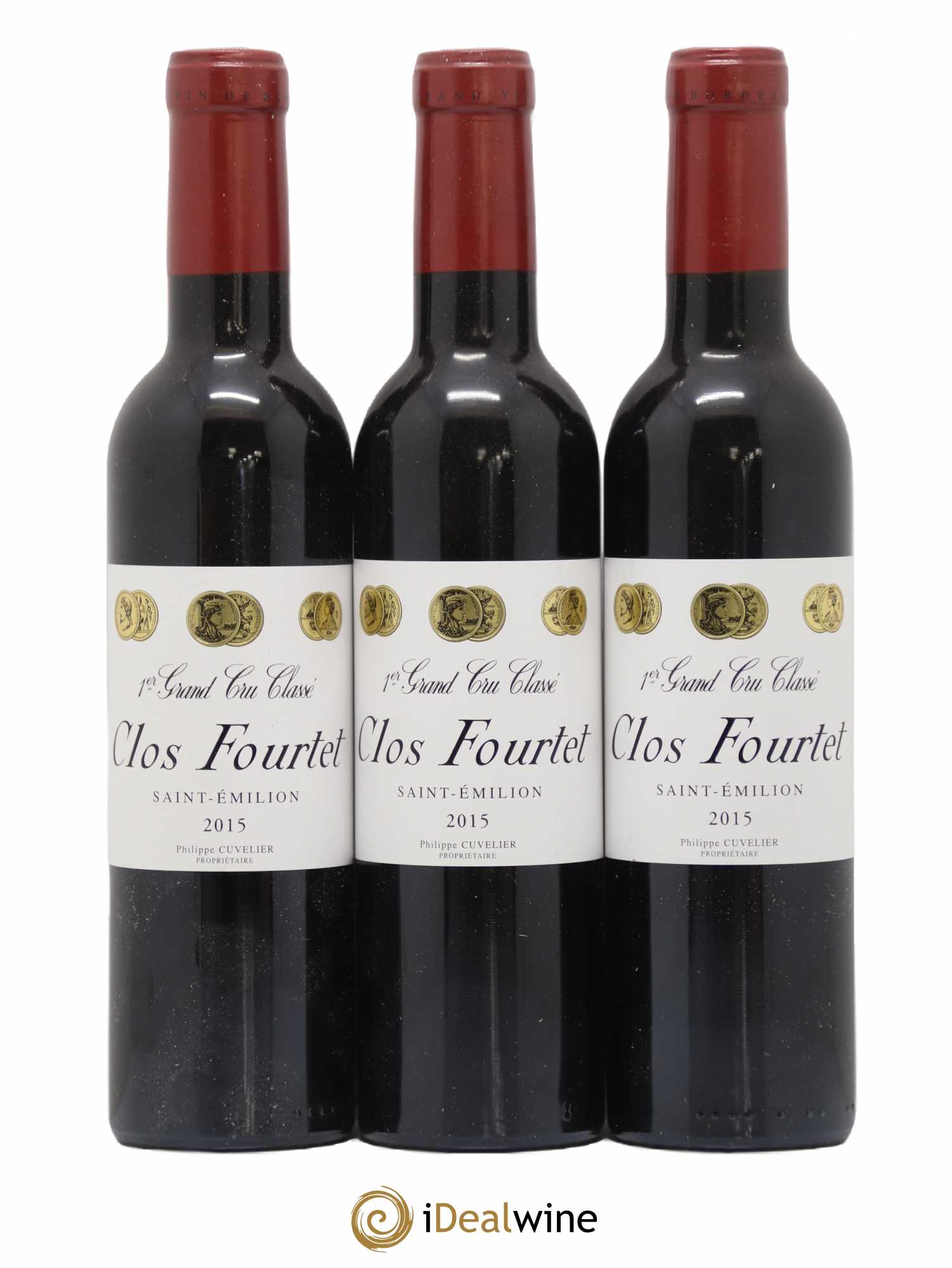 Clos Fourtet 1er Grand Cru Classé B 2015 - Lot de 12 demi bouteilles - 2