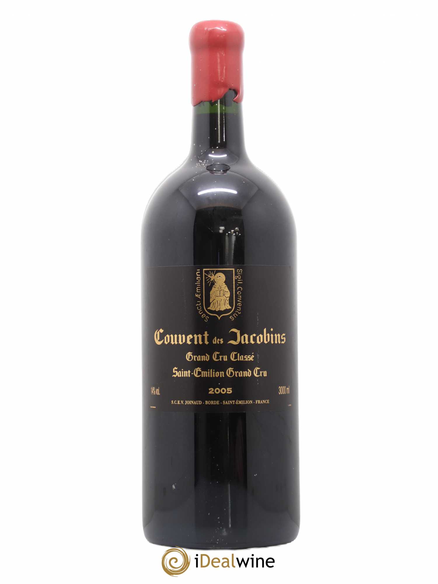 Château Couvent des Jacobins Grand Cru Classé 2005 - Lot de 1 double magnum - 0