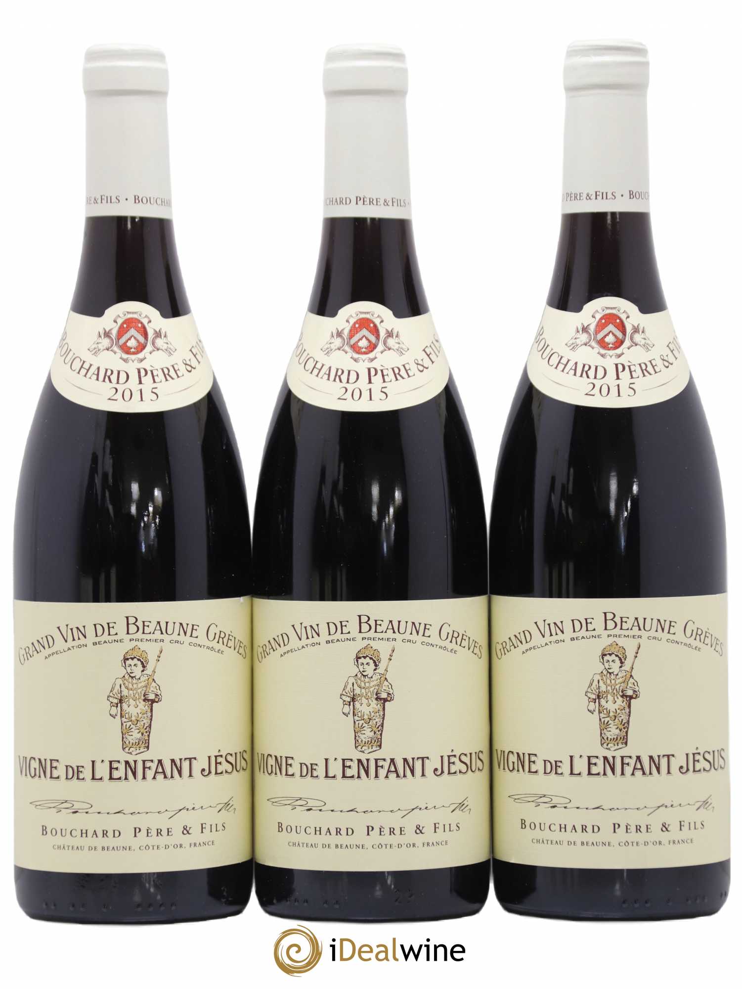 Beaune 1er Cru Grèves - Vigne de l'Enfant Jésus Bouchard Père & Fils 2015 - Lot de 6 bouteilles - 1