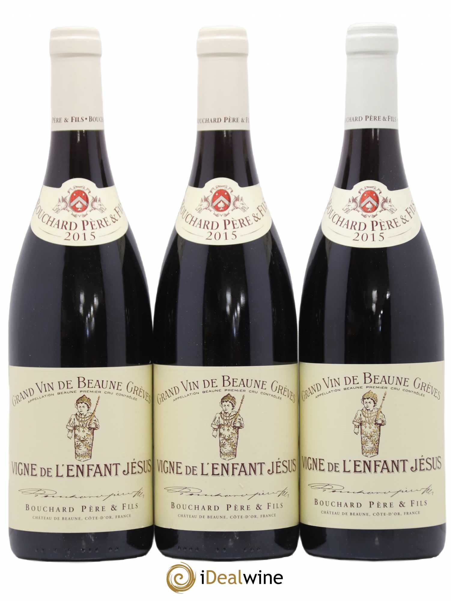 Beaune 1er Cru Grèves - Vigne de l'Enfant Jésus Bouchard Père & Fils 2015 - Lot de 6 bouteilles - 2