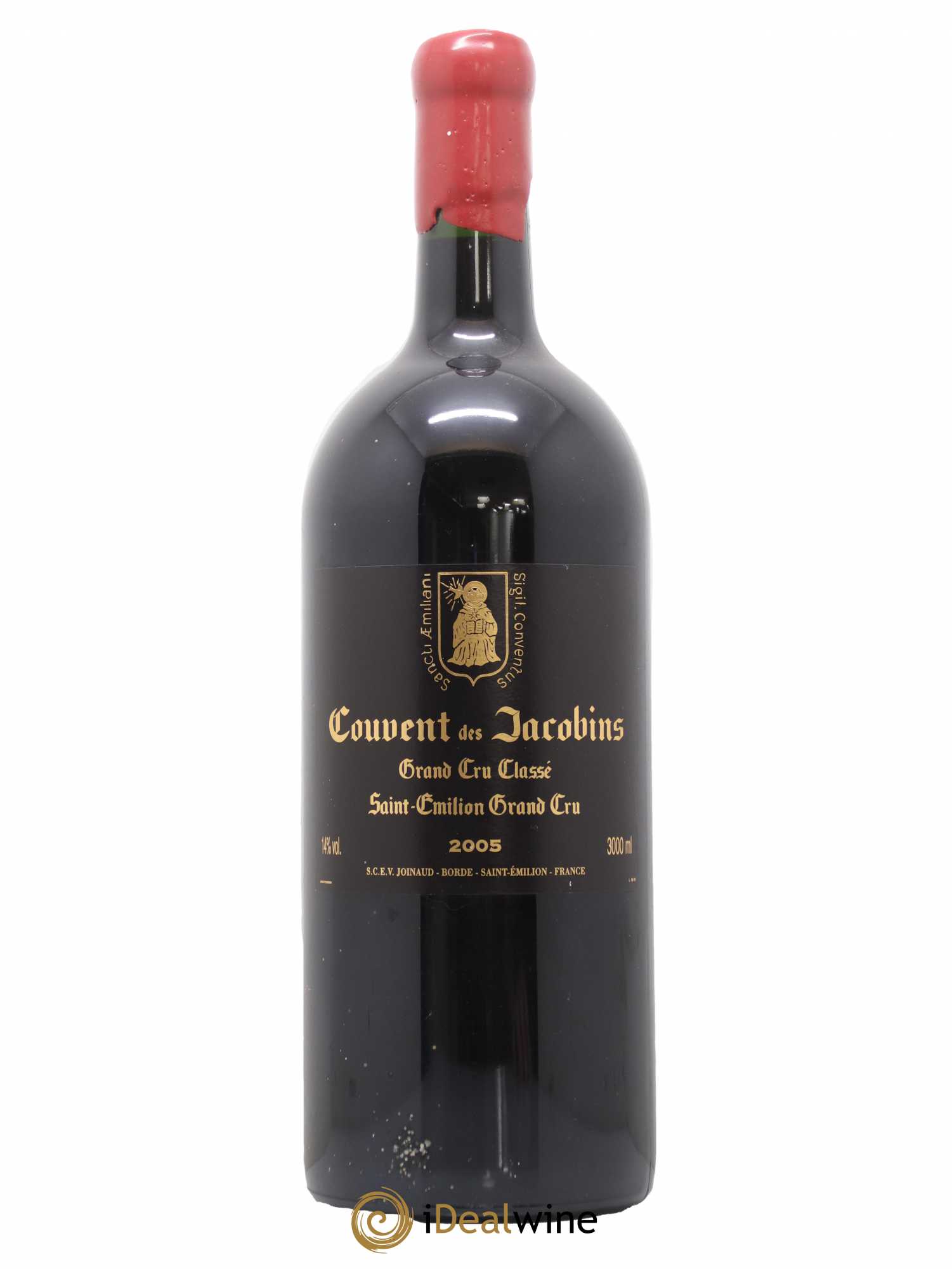 Château Couvent des Jacobins Grand Cru Classé 2005 - Lot de 1 double magnum - 0