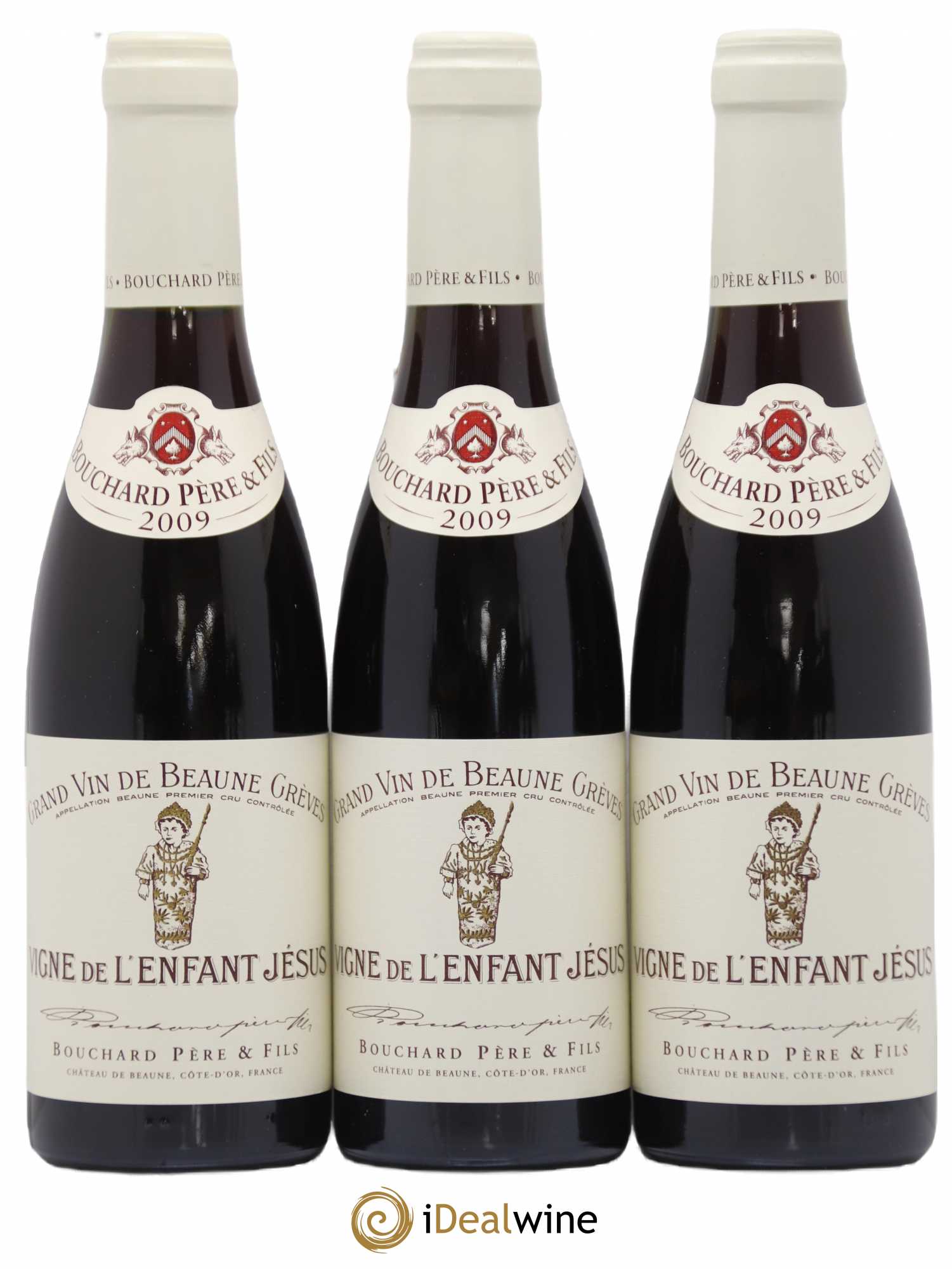 Beaune 1er Cru Grèves - Vigne de l'Enfant Jésus Bouchard Père & Fils 2009 - Lot de 6 demi bouteilles - 2