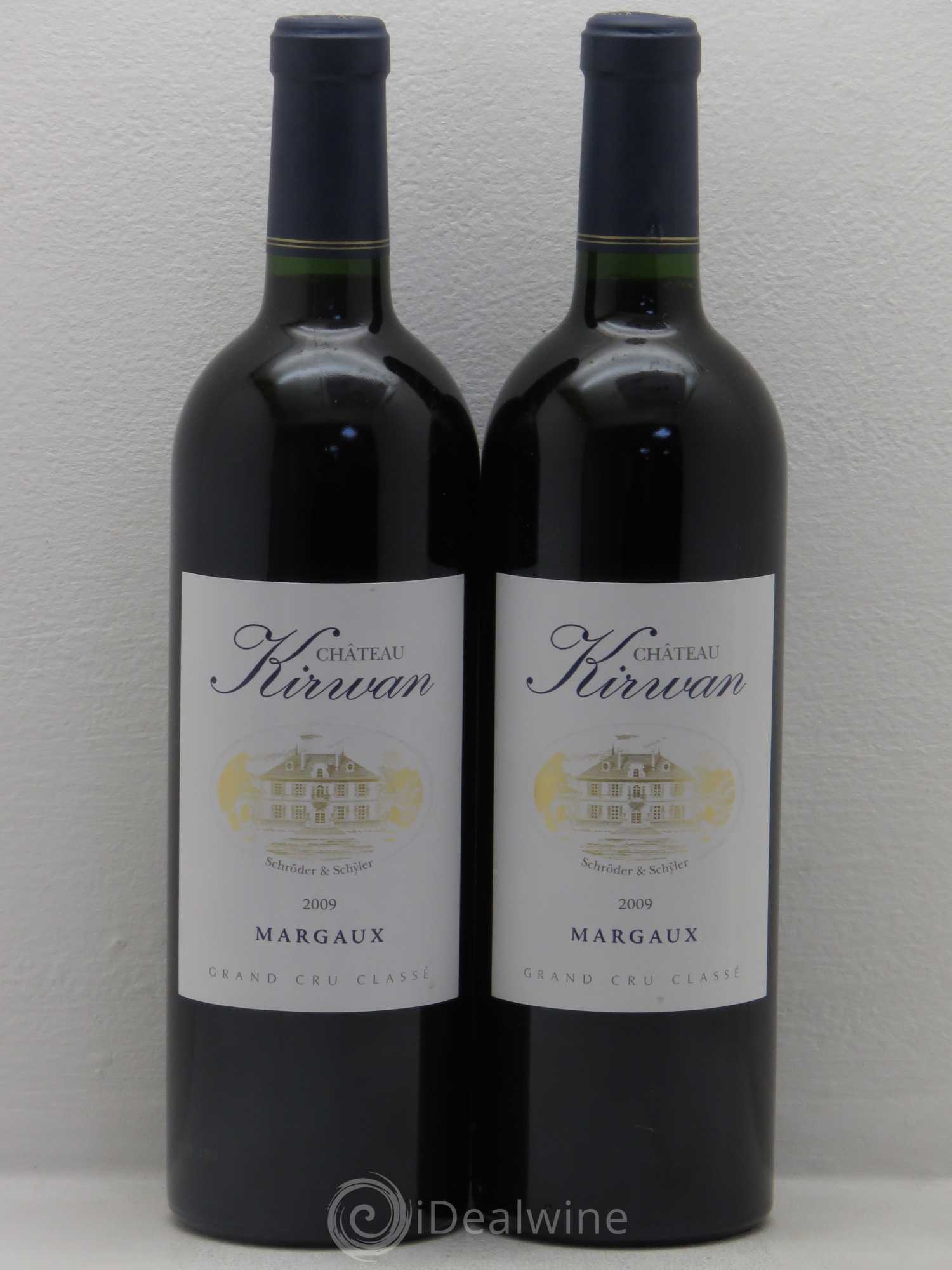 Château Kirwan 3ème Grand Cru Classé 2009 - Lot de 2 bouteilles - 0