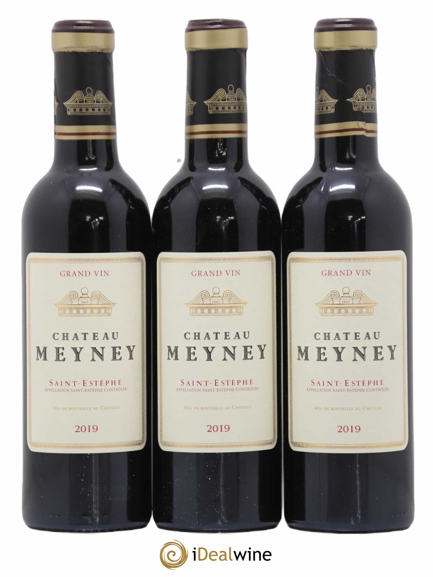 Château Meyney 2019 - Lot de 12 demi bouteilles - 1