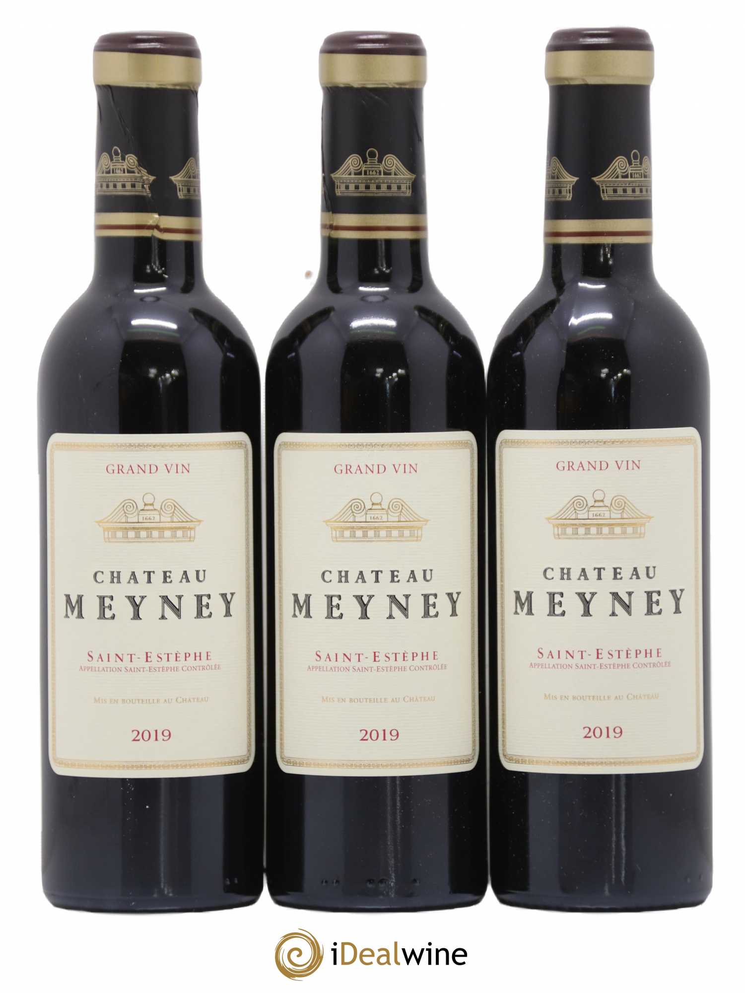 Château Meyney 2019 - Lot de 12 demi bouteilles - 4