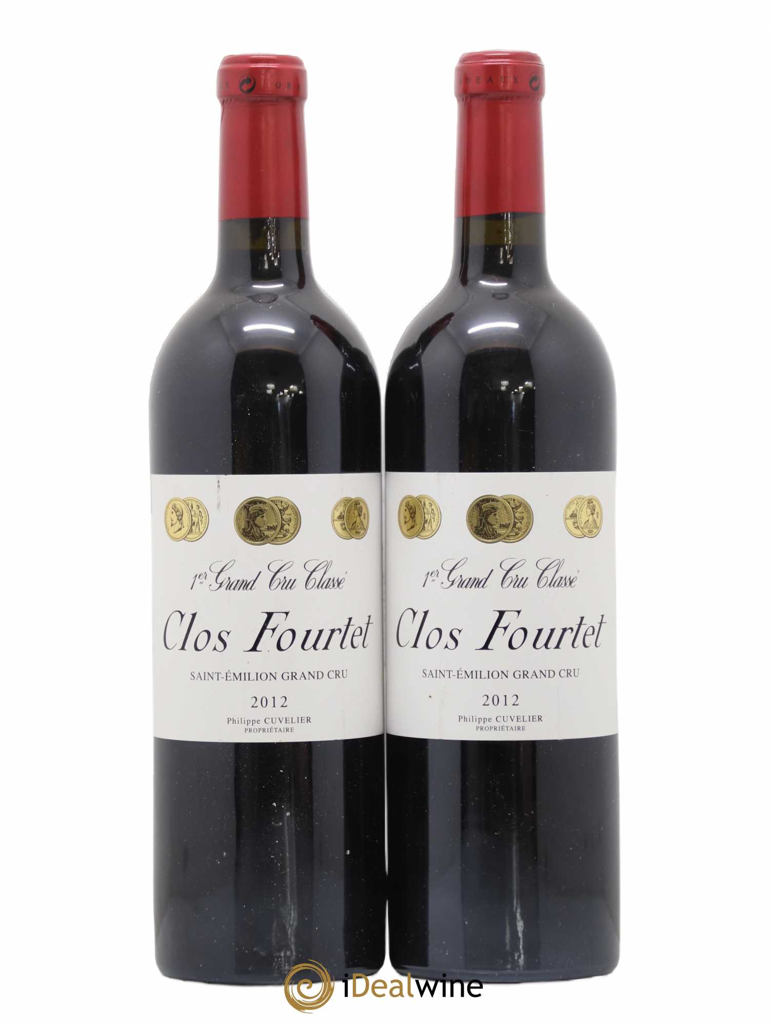 Clos Fourtet 1er Grand Cru Classé B 2012 - Lot de 2 bouteilles - 0