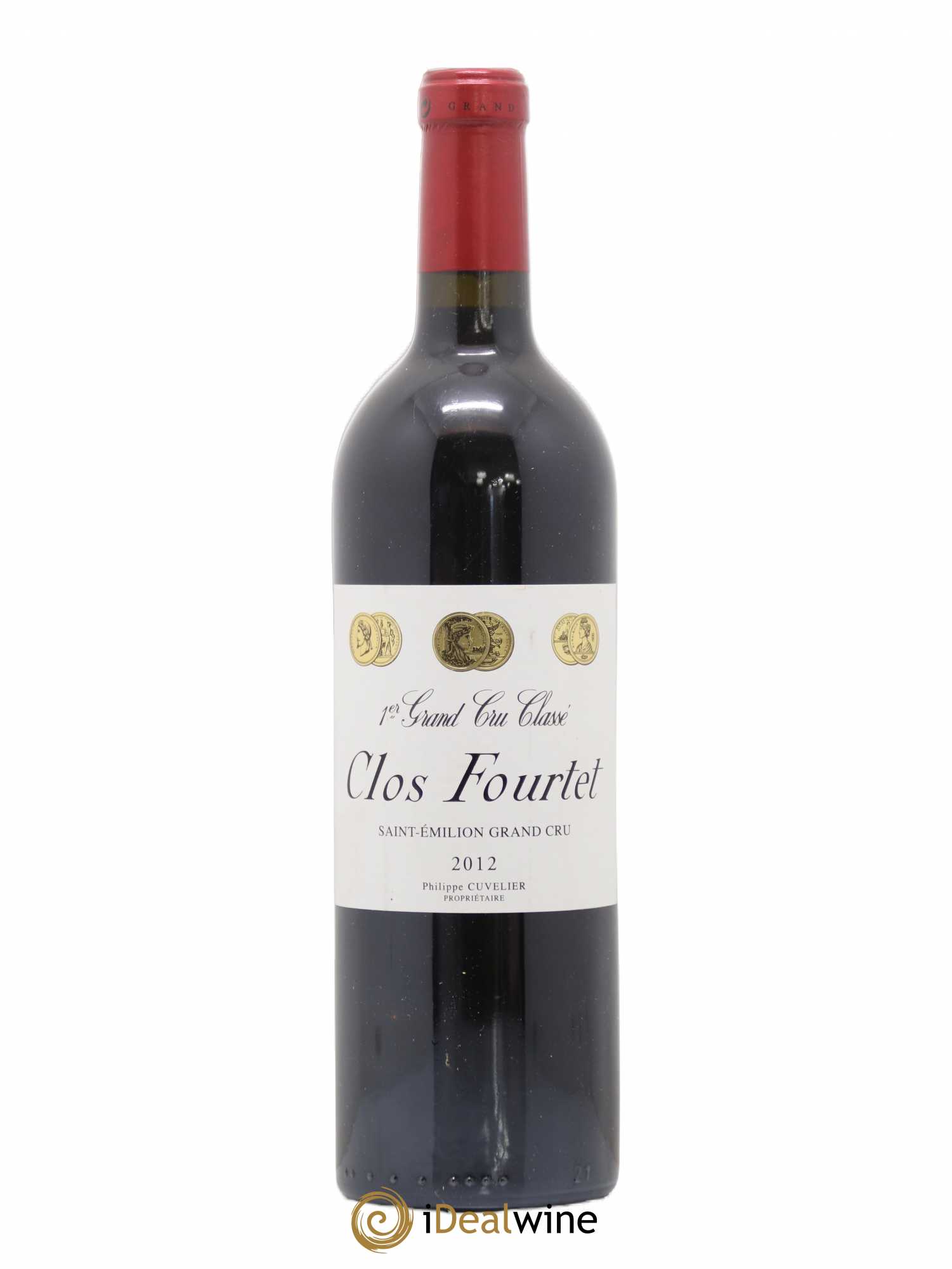 Clos Fourtet 1er Grand Cru Classé B 2012 - Lot de 1 bouteille - 0