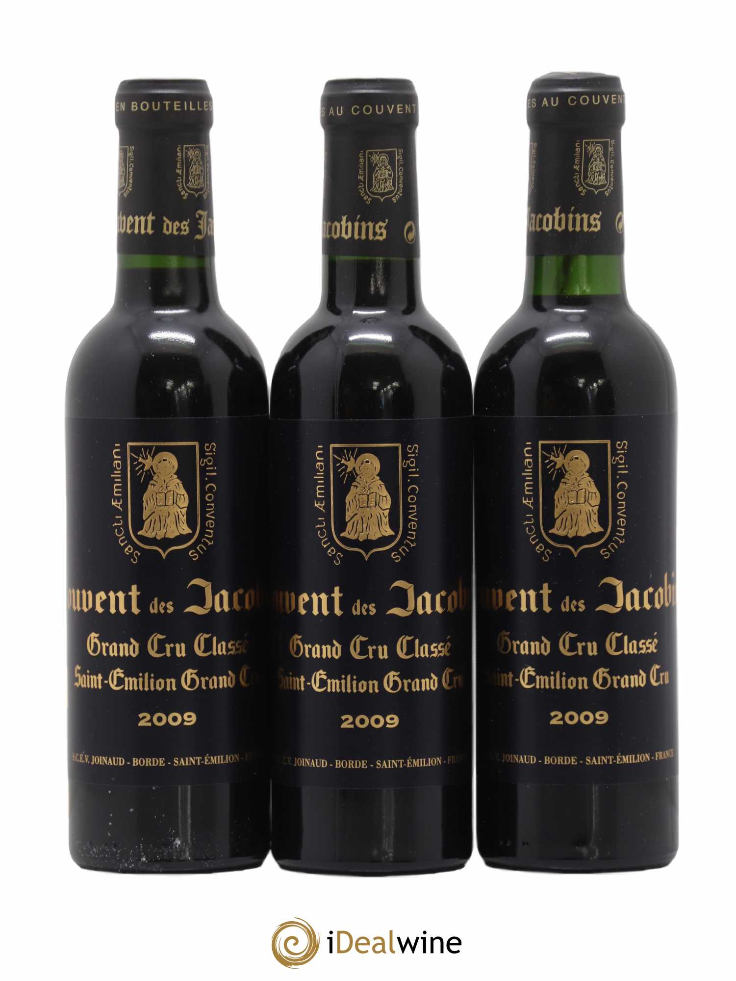 Château Couvent des Jacobins Grand Cru Classé 2009 - Lot de 6 demi bouteilles - 2