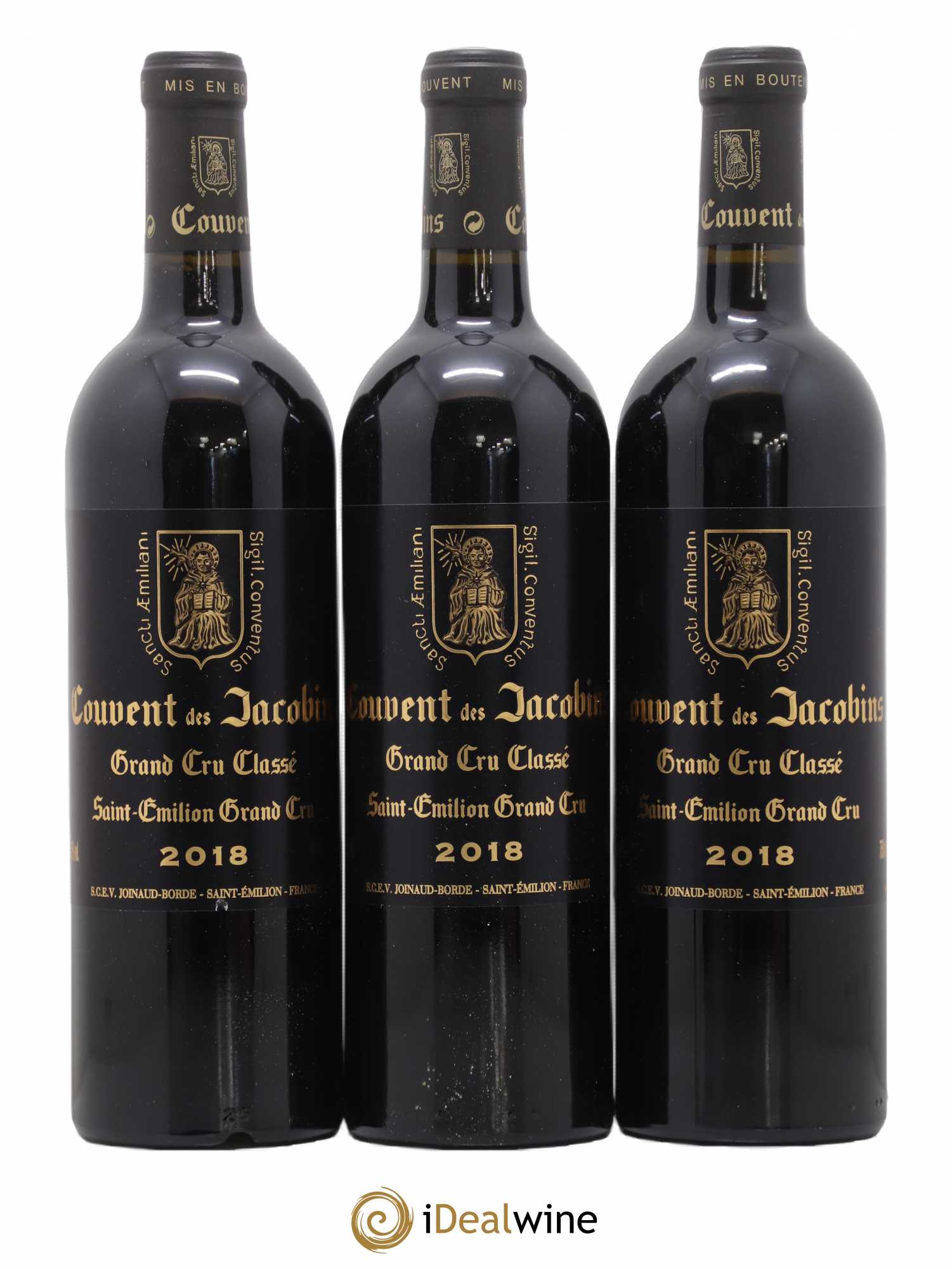 Château Couvent des Jacobins Grand Cru Classé 2018 - Lot de 12 bouteilles - 2
