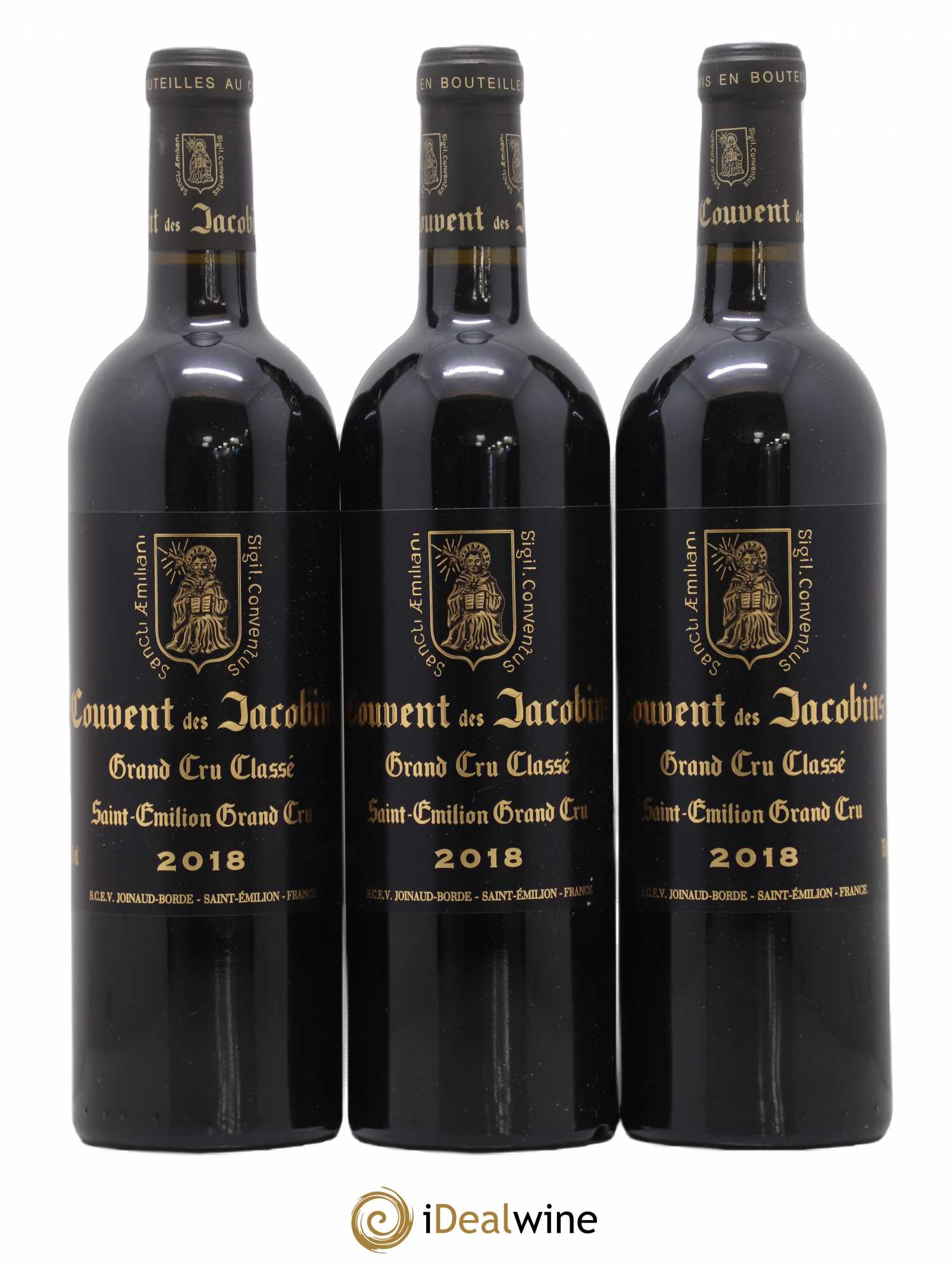 Château Couvent des Jacobins Grand Cru Classé 2018 - Lot de 12 bouteilles - 3