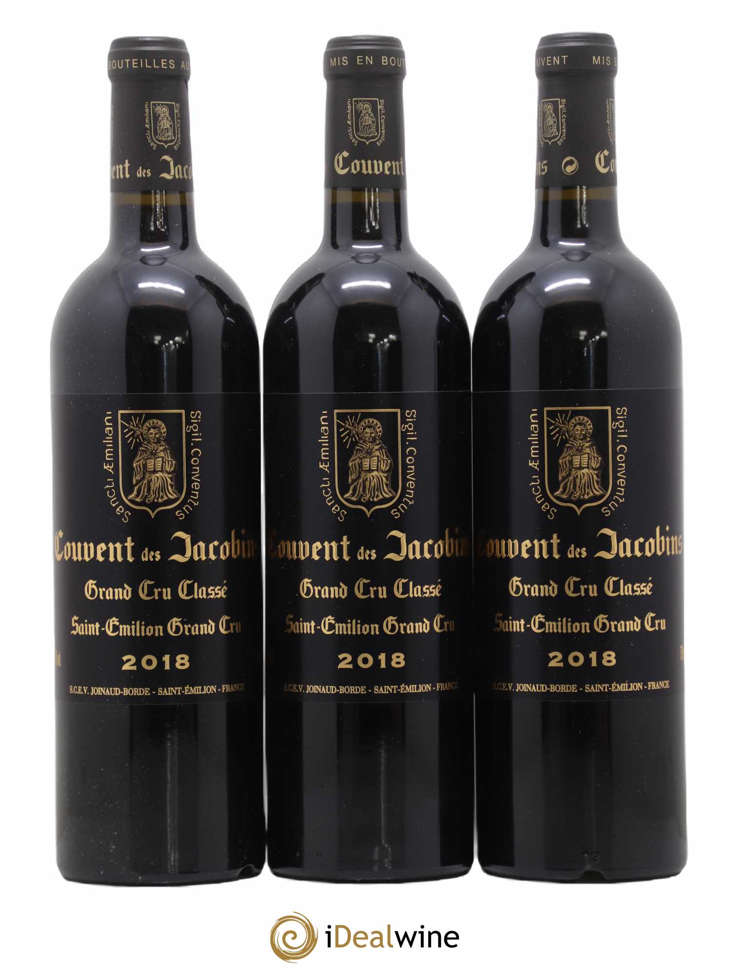 Château Couvent des Jacobins Grand Cru Classé 2018 - Lot de 12 bouteilles - 4