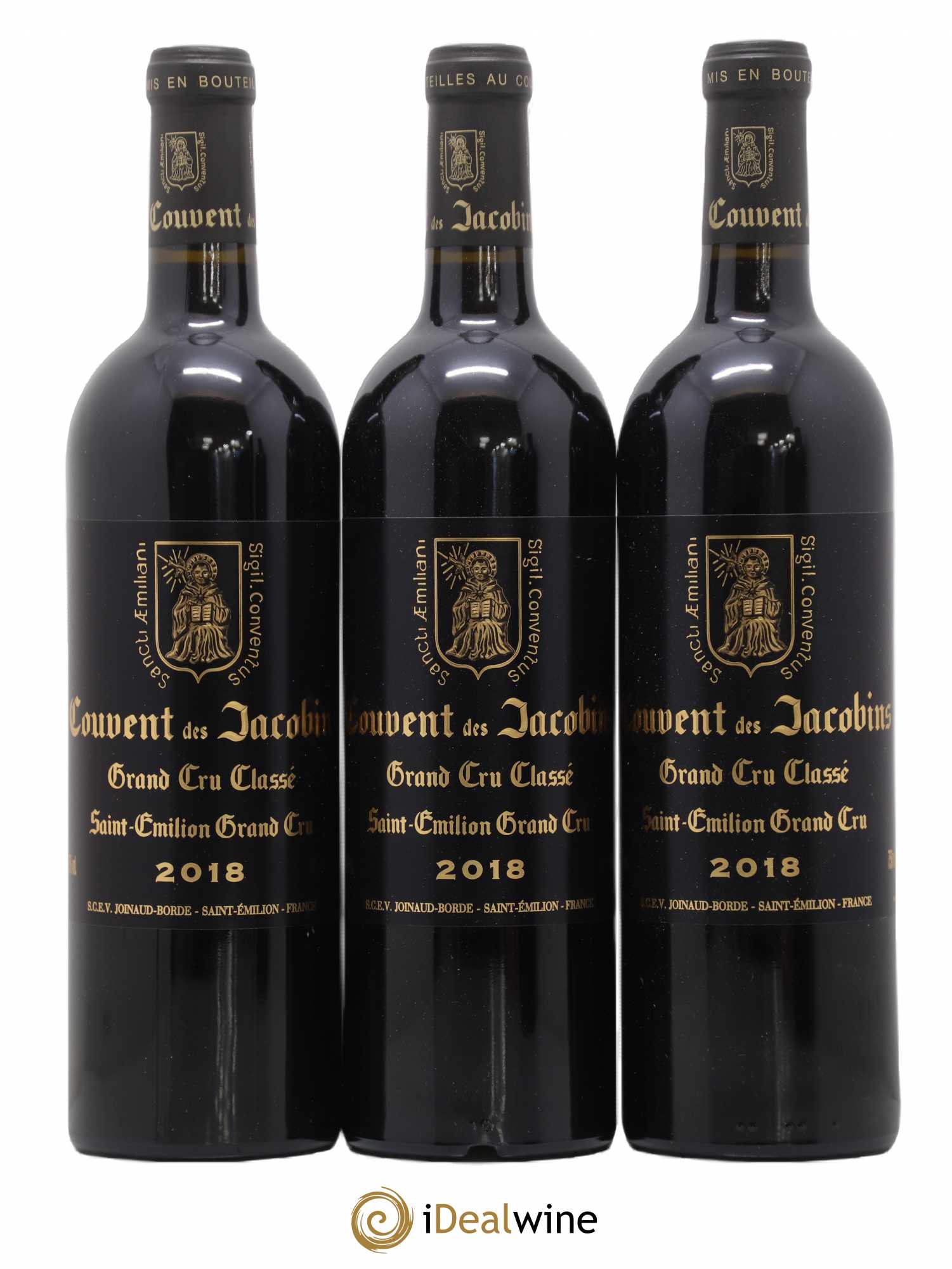 Château Couvent des Jacobins Grand Cru Classé 2018 - Lot de 6 bouteilles - 2