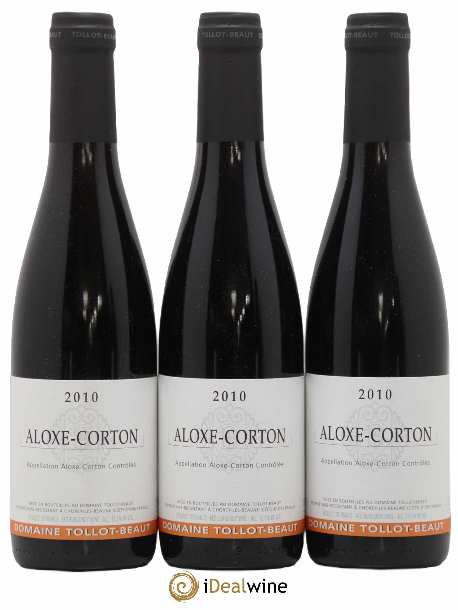 Aloxe-Corton Tollot Beaut (Domaine) 2010 - Lot de 6 demi bouteilles - 1