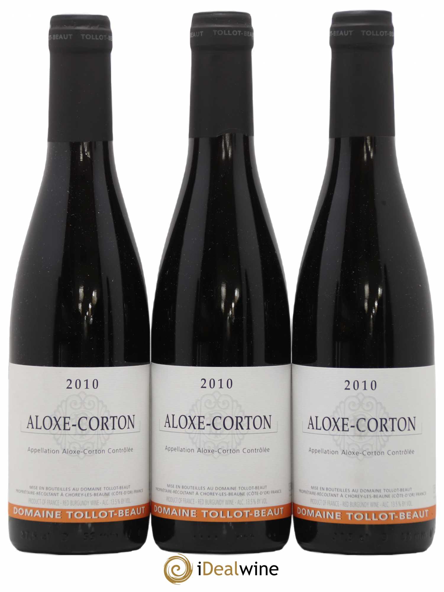 Aloxe-Corton Tollot Beaut (Domaine) 2010 - Lot de 6 demi bouteilles - 2