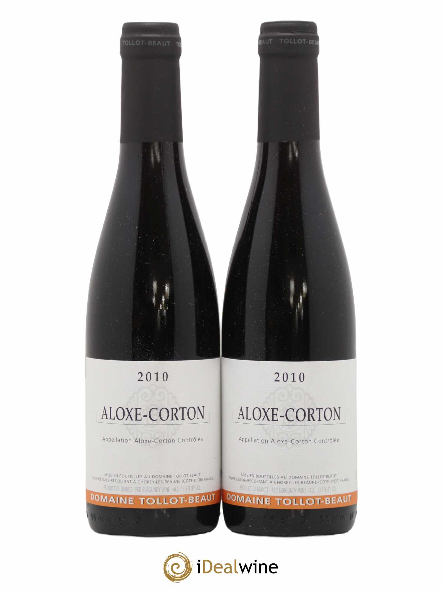 Aloxe-Corton Tollot Beaut (Domaine) 2010 - Lot de 2 demi bouteilles - 0