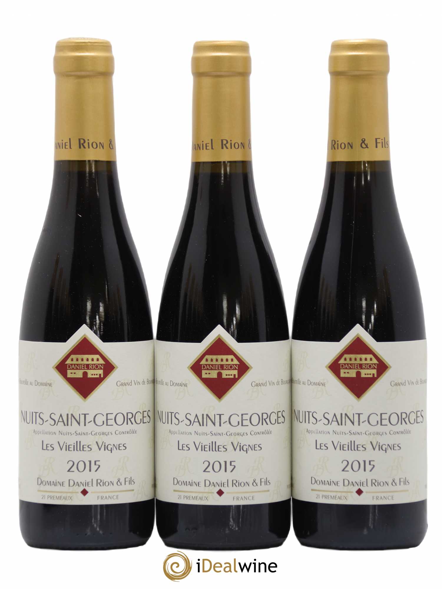 Nuits-Saint-Georges Vieilles Vignes Daniel Rion 2015 - Lot de 12 demi bouteilles - 4