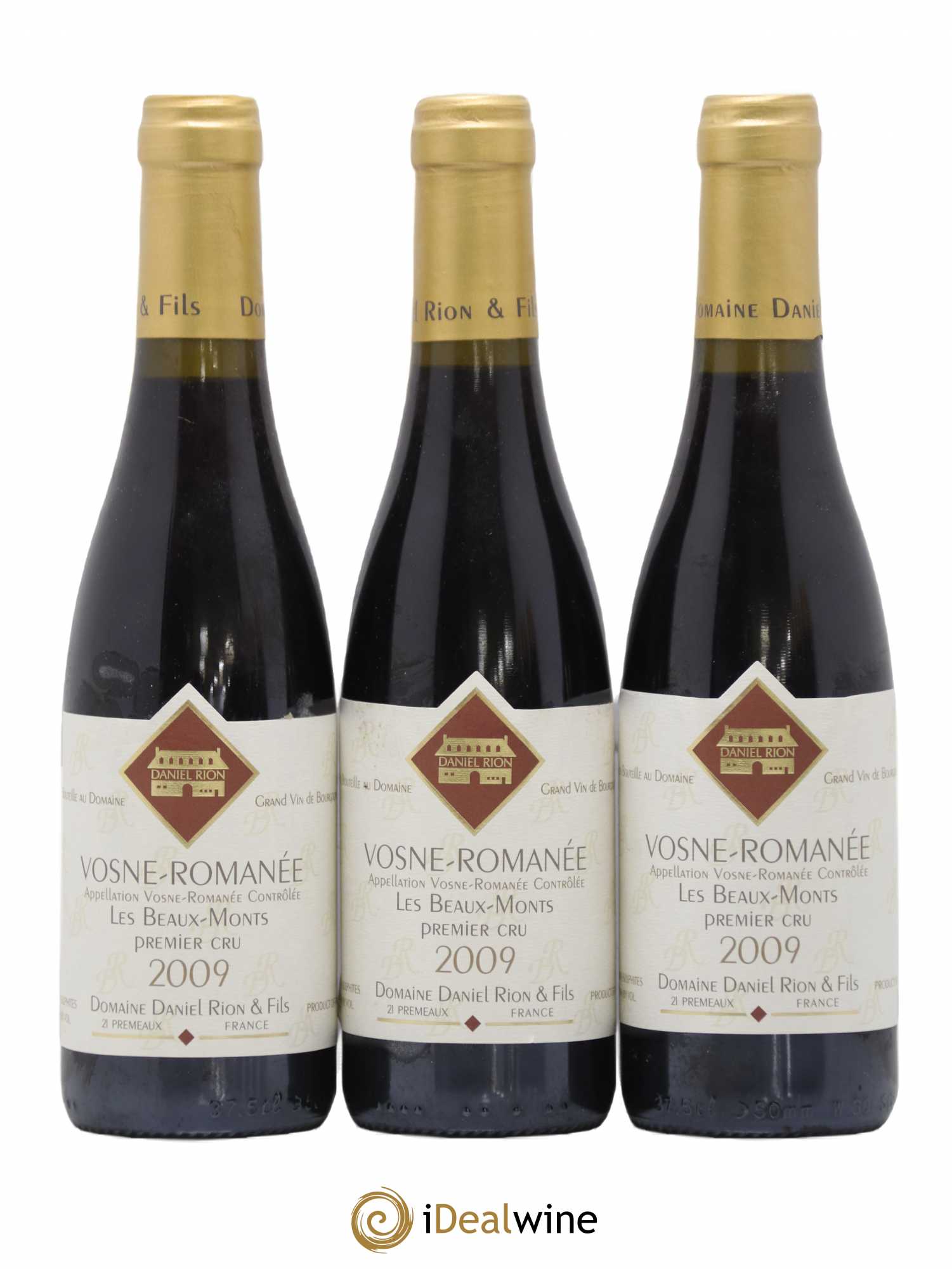 Vosne-Romanée 1er Cru Les Beaux Monts Daniel Rion 2009 - Lot de 6 demi bouteilles - 2